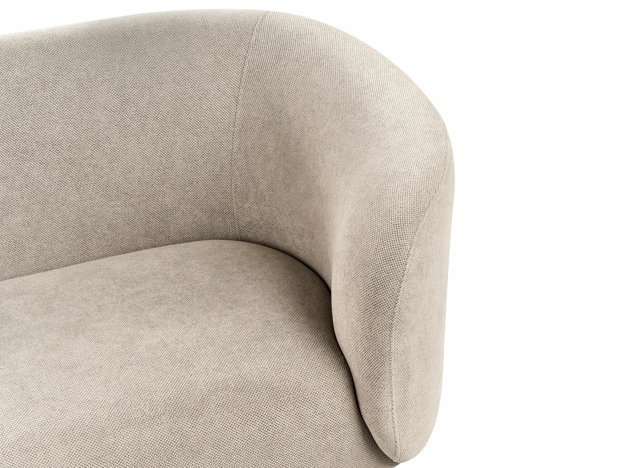 Sófi Berwyn 2042 (Taupe + Svartur)