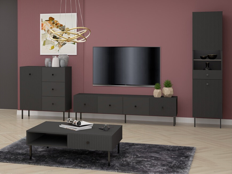 Stofusett Etliva 109 (Antrasít)