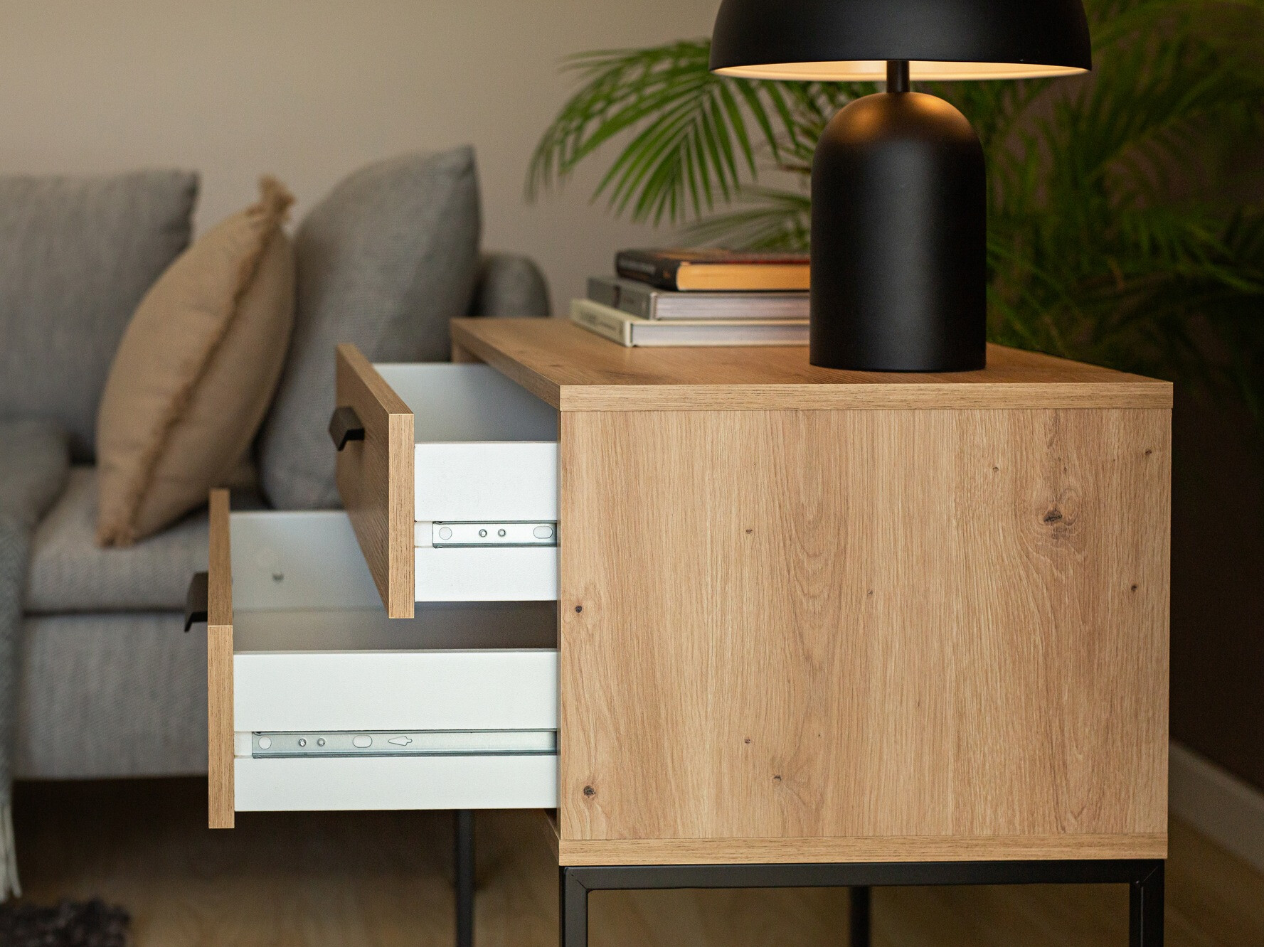 Náttborð Bristol 194 (Artisan-eik)