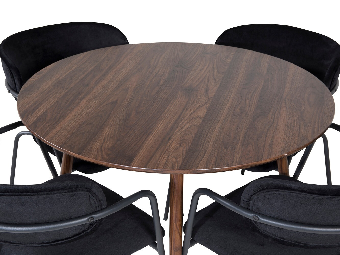 Borðstofusett Dallas 285 (Valhneta)