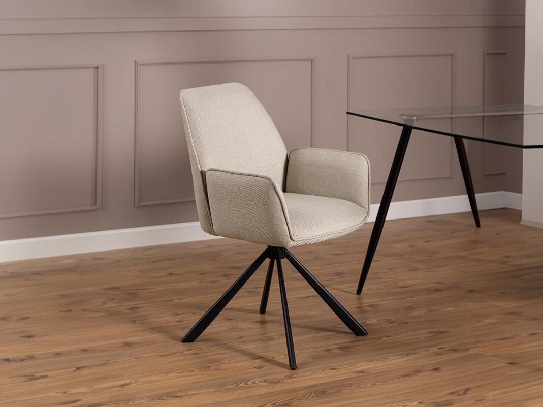 Stóll Norsica 777 (Beige + Svartur)