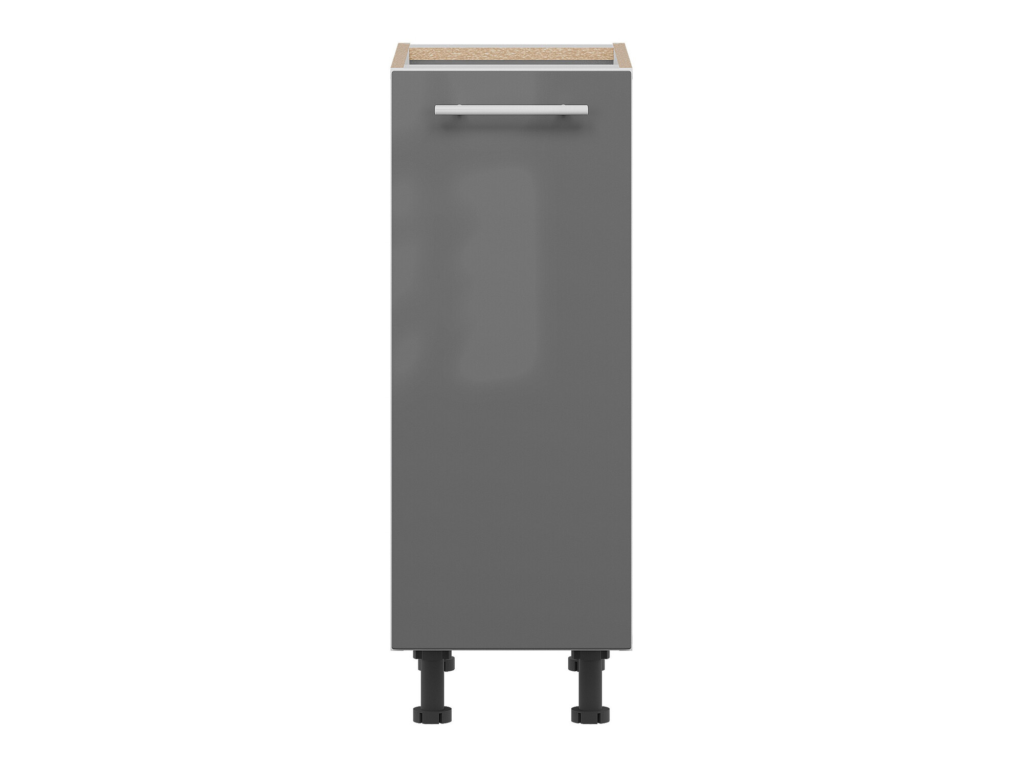 Skápaeining með hurðum Tiffa Grey 136