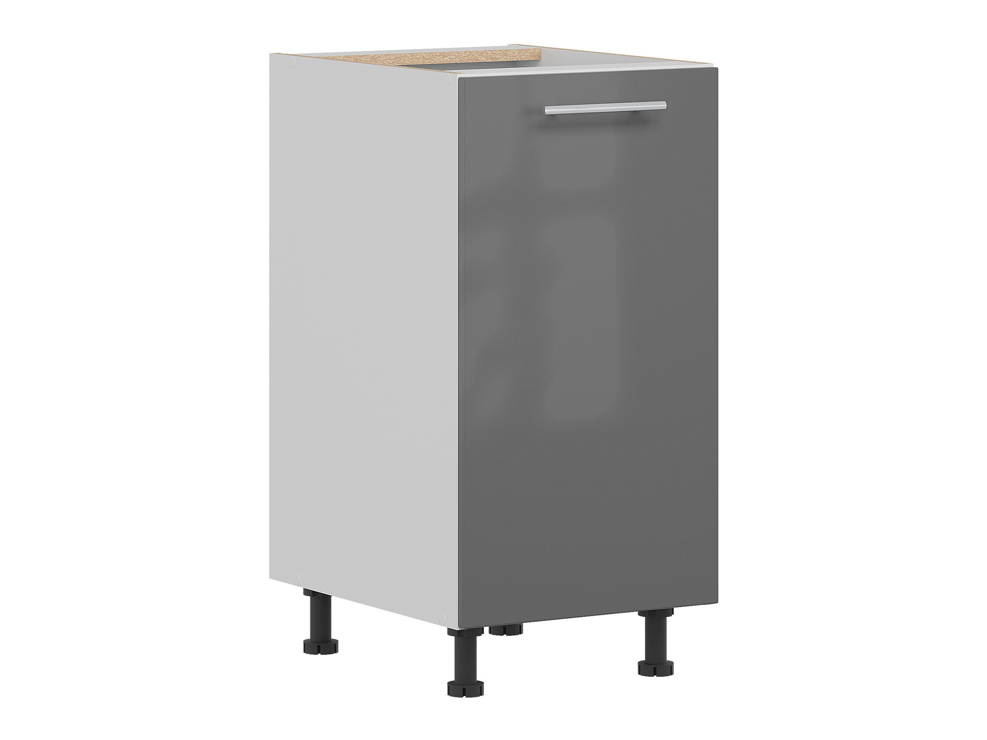 Skápaeining með hurðum Tiffa Grey 137