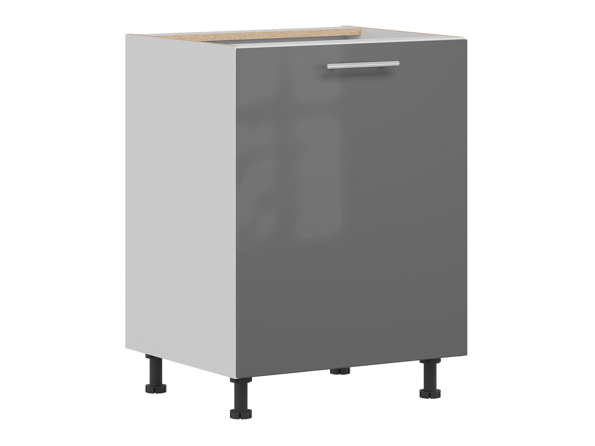 Skápaeining með hurðum Tiffa Grey 141