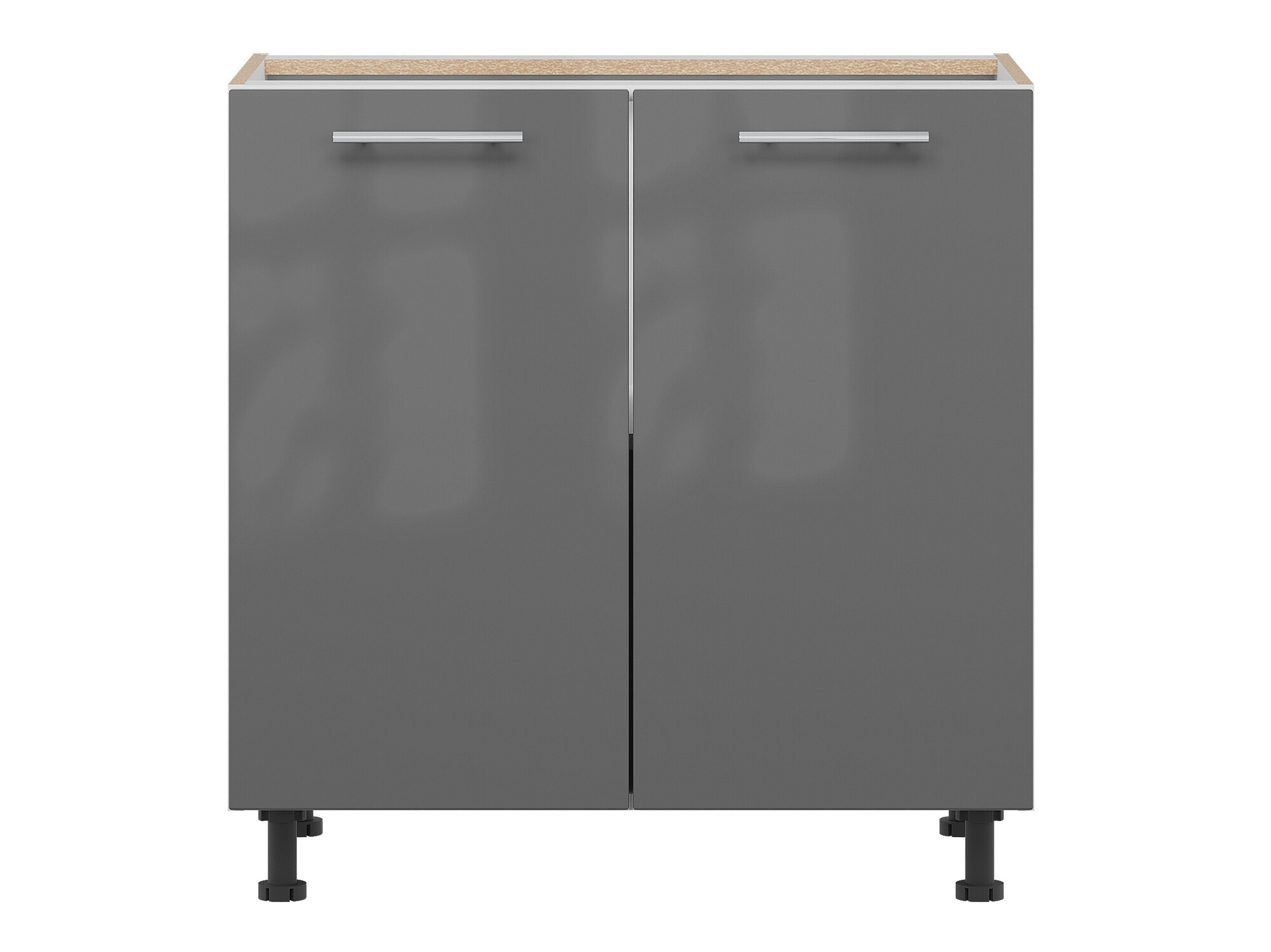 Skápaeining með hurðum Tiffa Grey 143