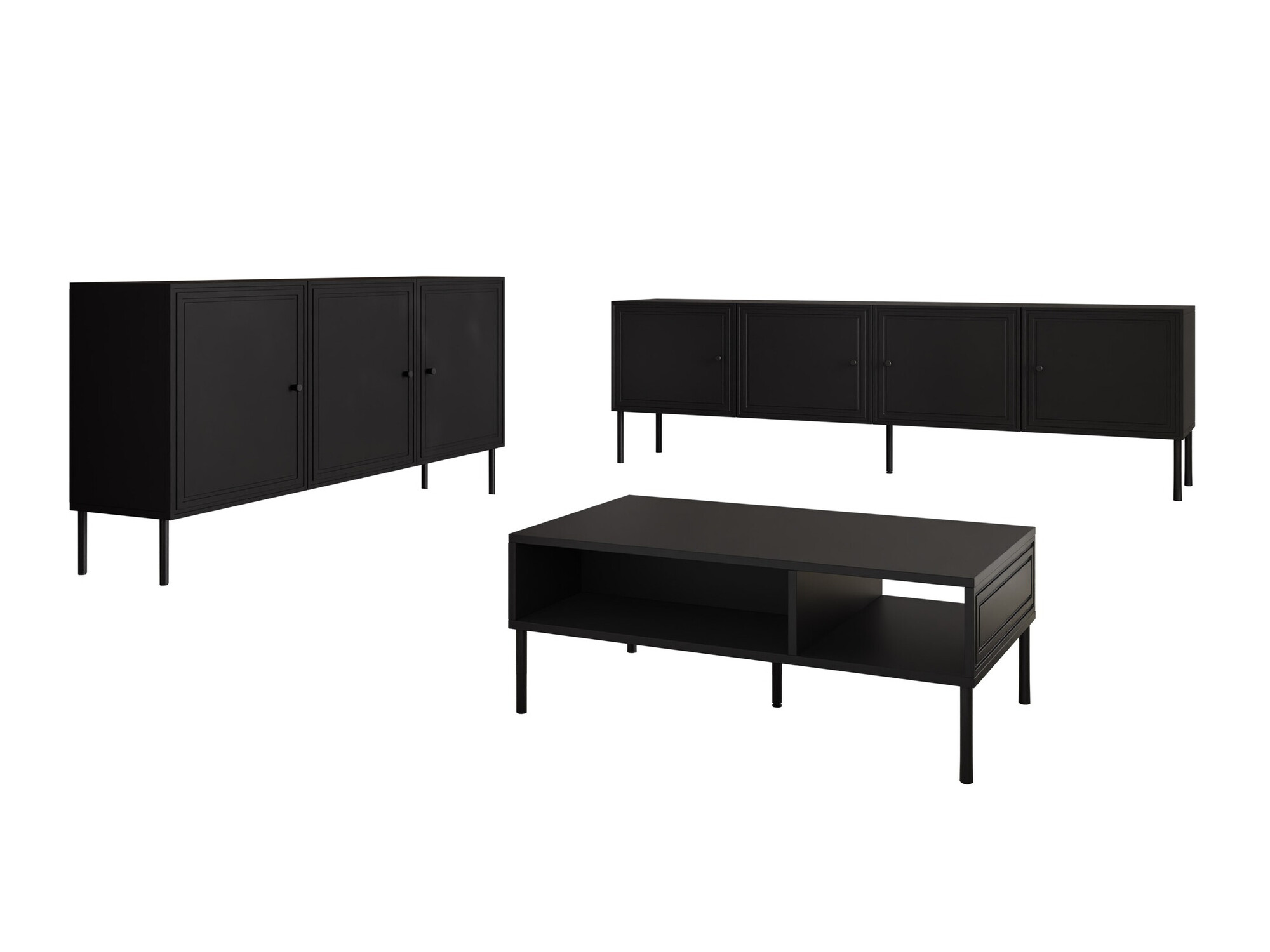 Stofusett Celra I (Svartur)