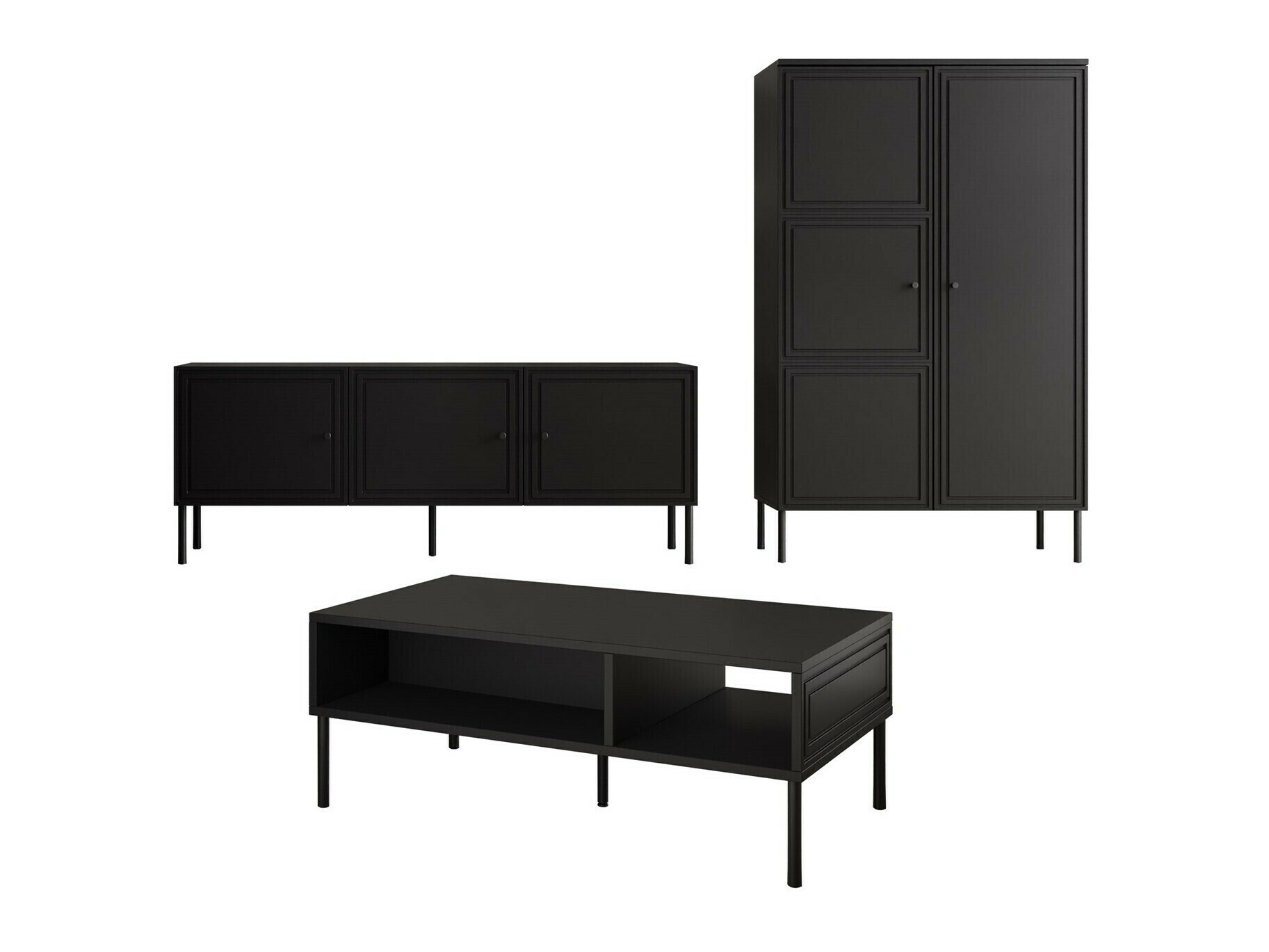Stofusett Celra (Svartur)