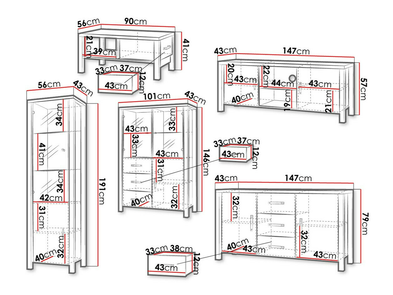 Stofusett Tornua 108