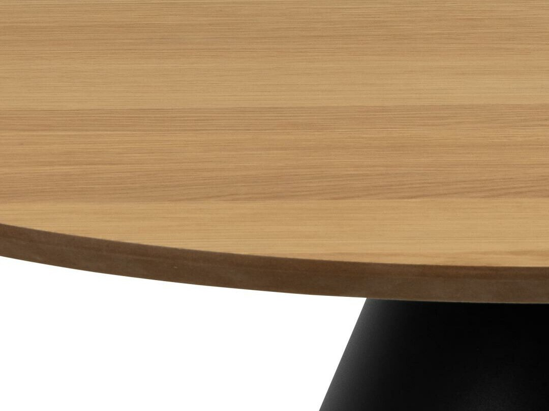 Sófaborð Norsica 908 (Svartur + Eik)
