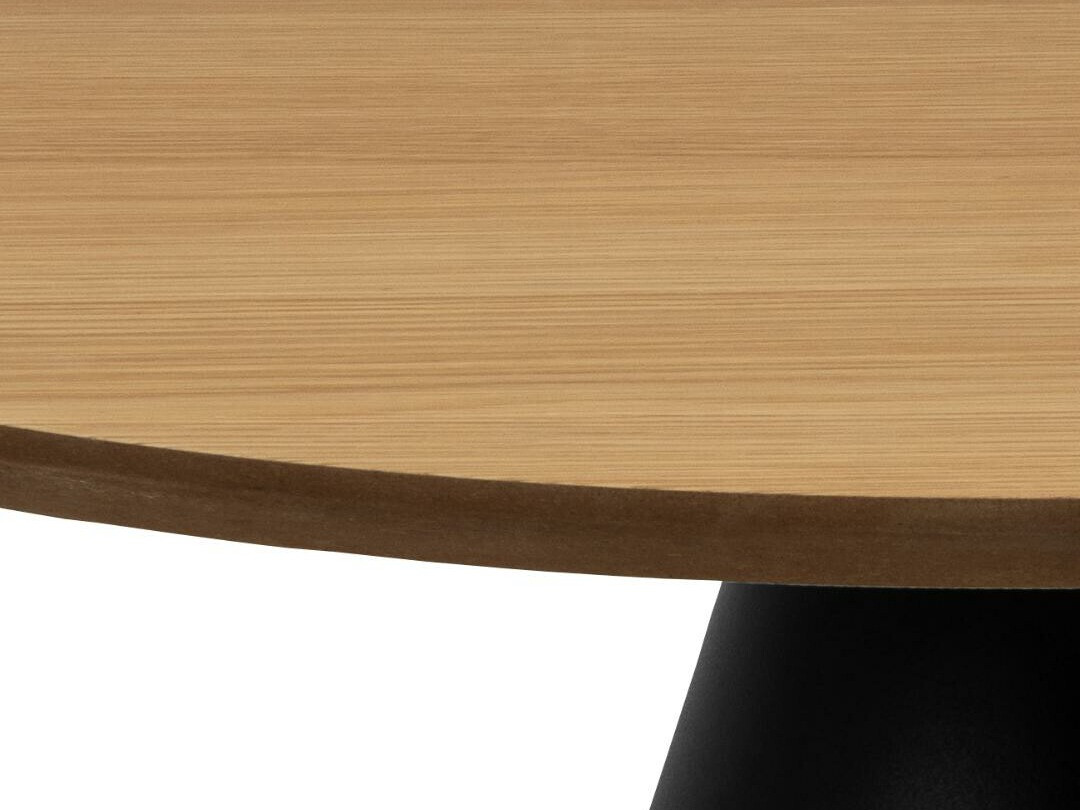 Sófaborð Norsica 914 (Svartur + Eik)