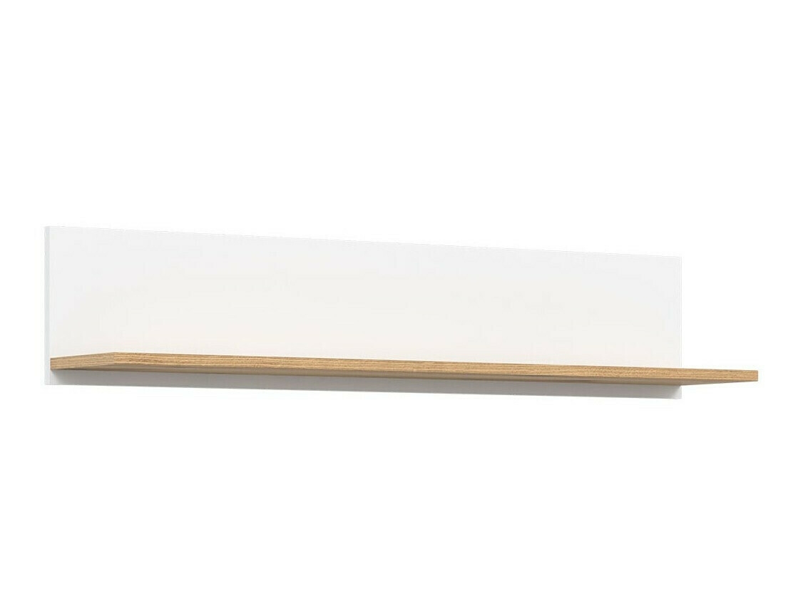 Heimaskrifstofusett Catelbi 118 (Hvítur + Eik)