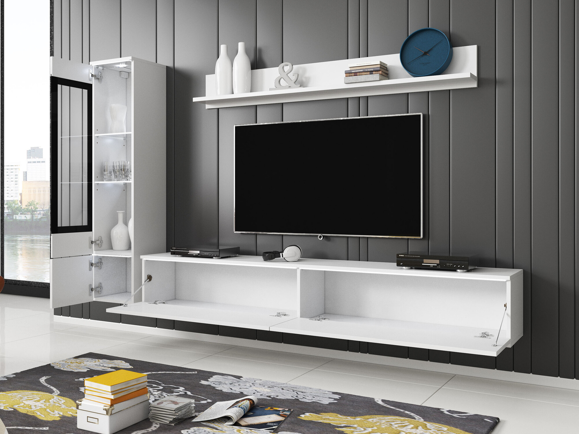 Stofusett Mirfivo 100 (Grafít)