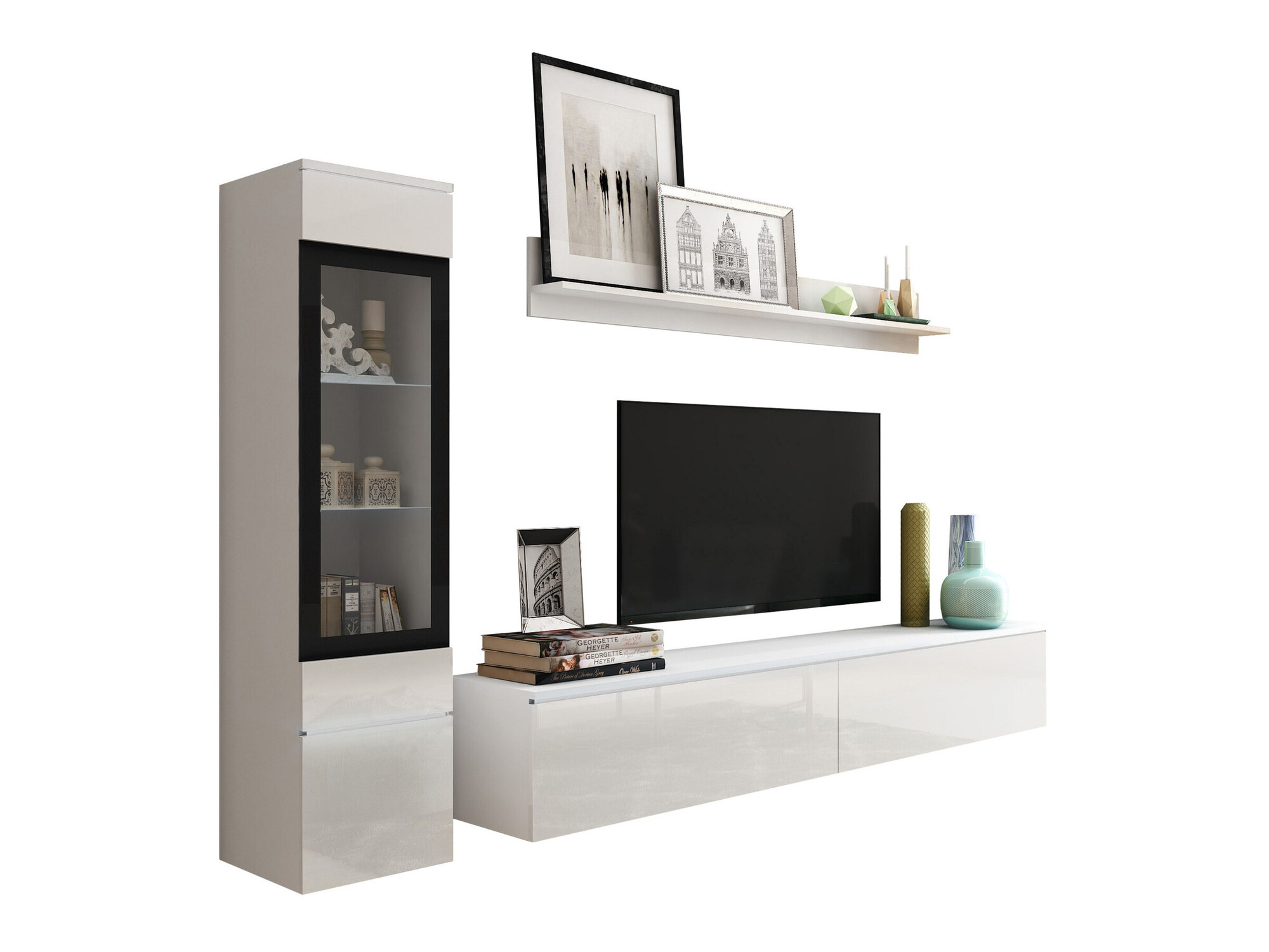 Stofusett Mirfivo 100 (Hvítur + Hvítt háglans)