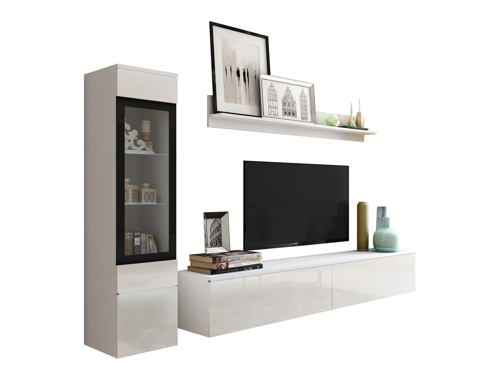 Stofusett Mirfivo 100 (Hvítur + Hvítt háglans)
