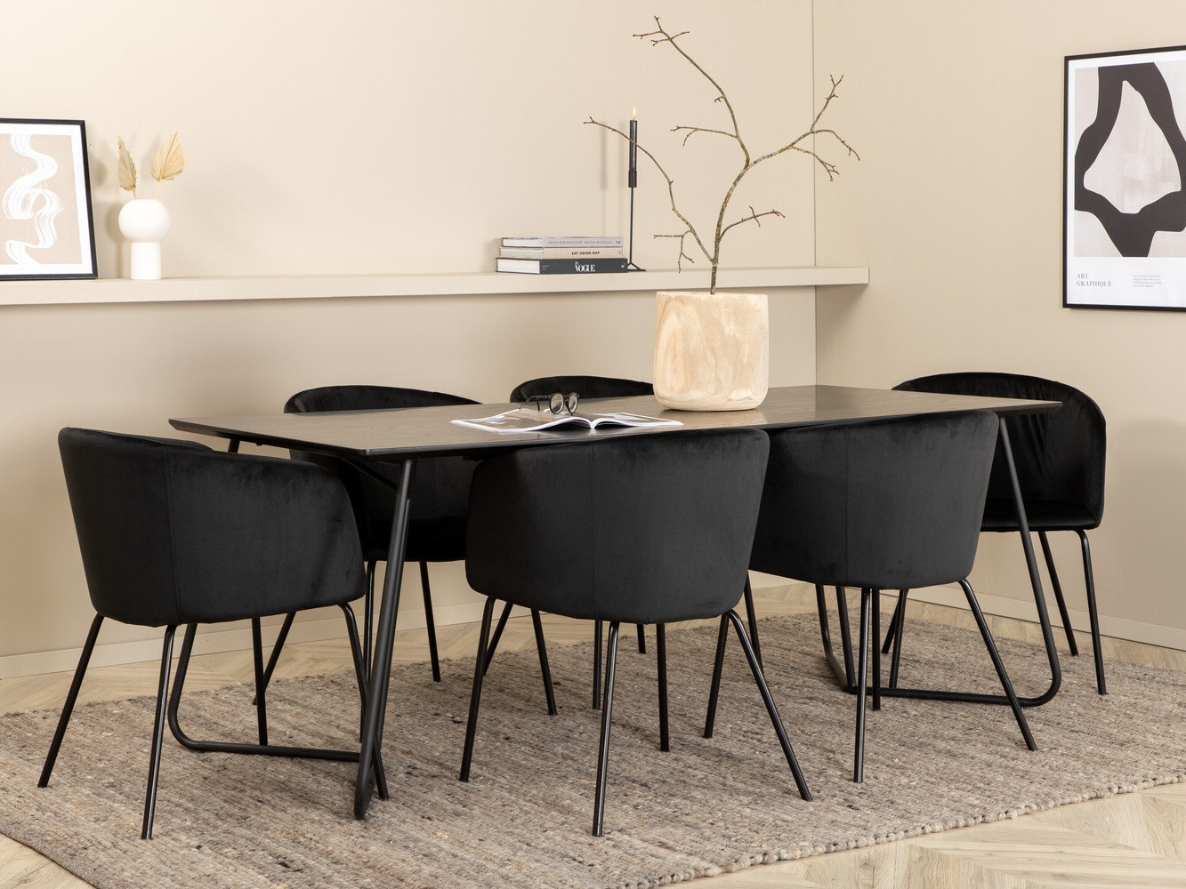 Borðstofusett Dallas 2569