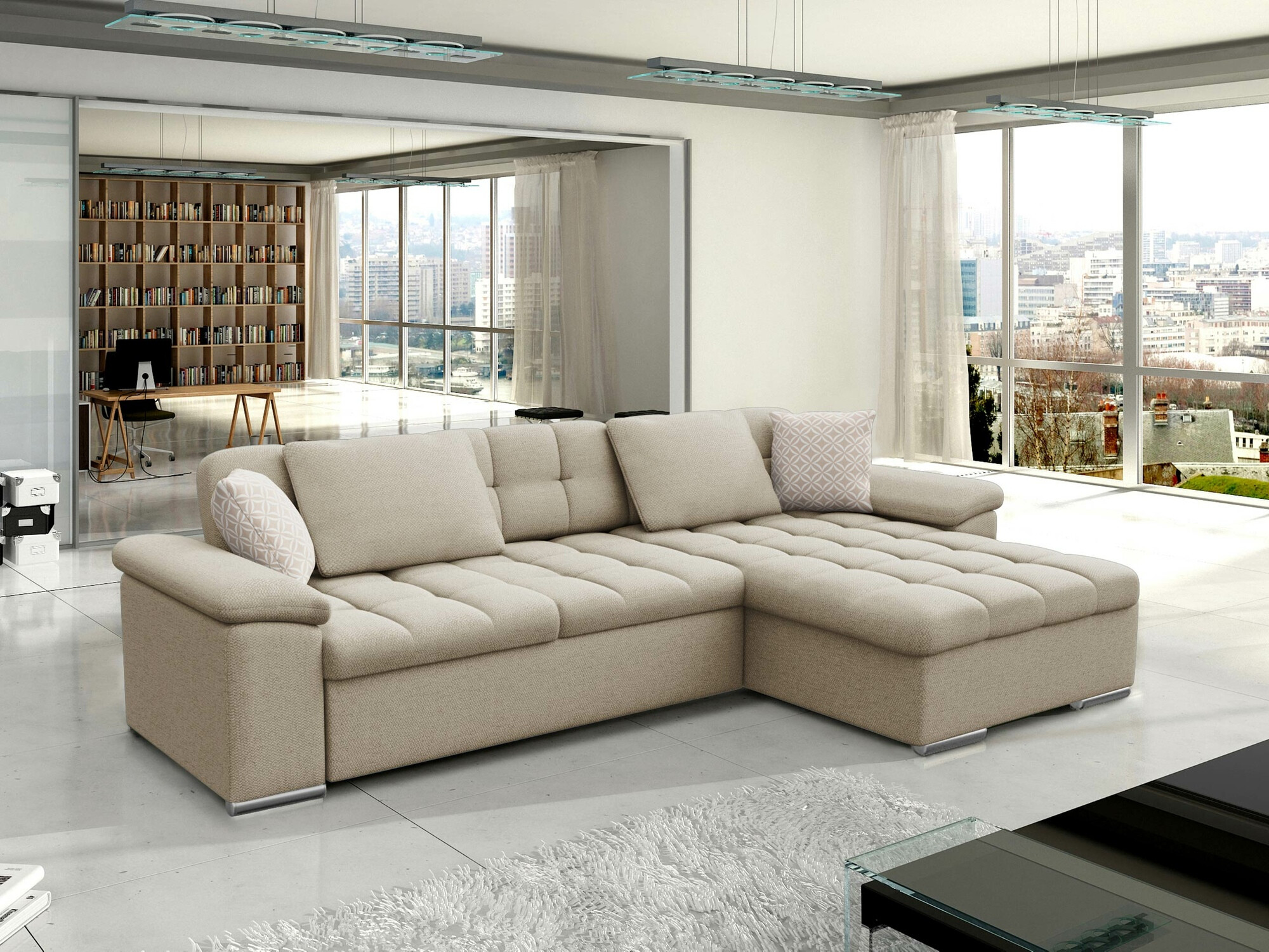 Horn­sófi Comfivo Mica II (Matana 17 + Evo 27)