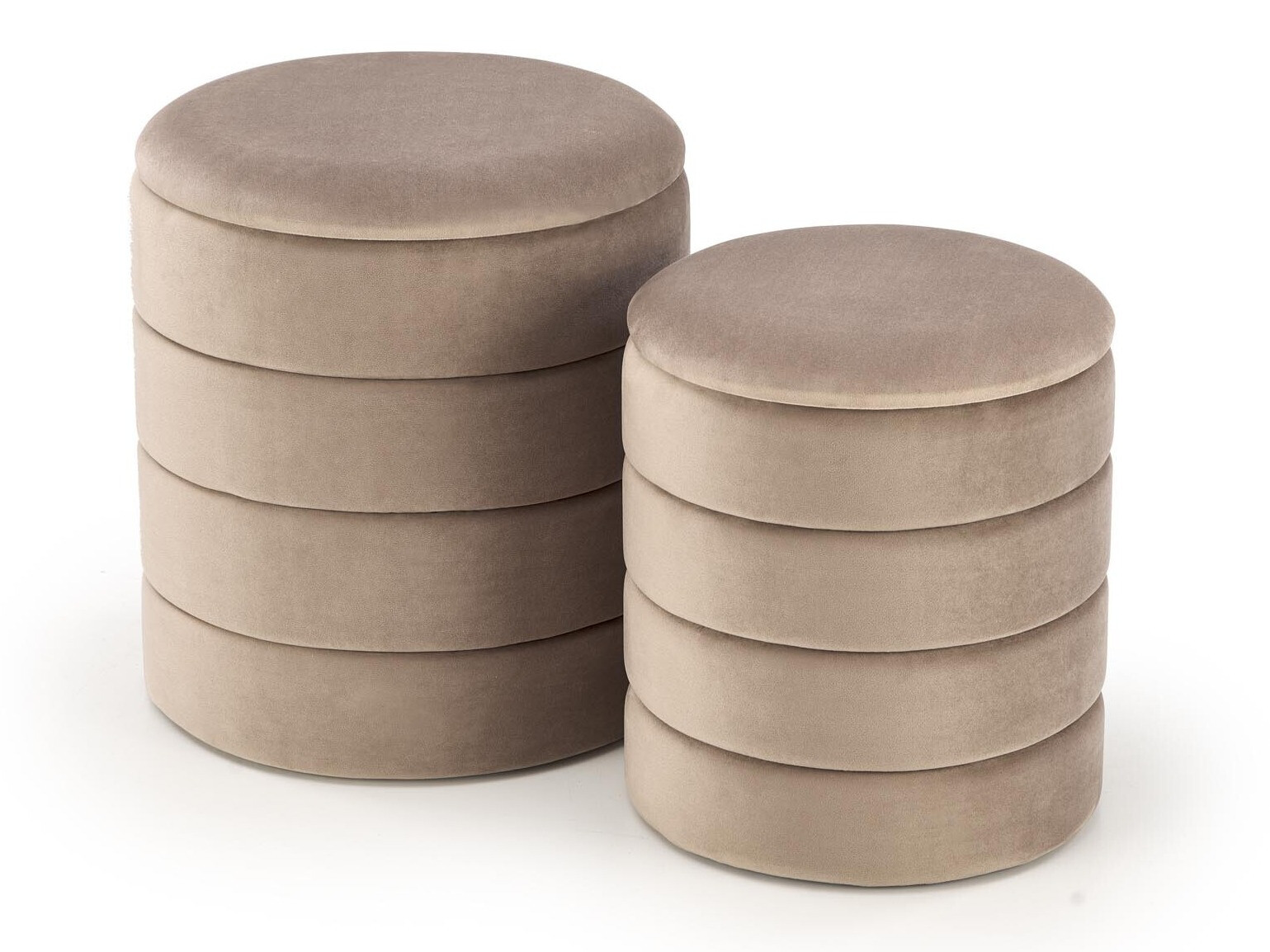 Sett af skemlum Houston 1780 (Beige)