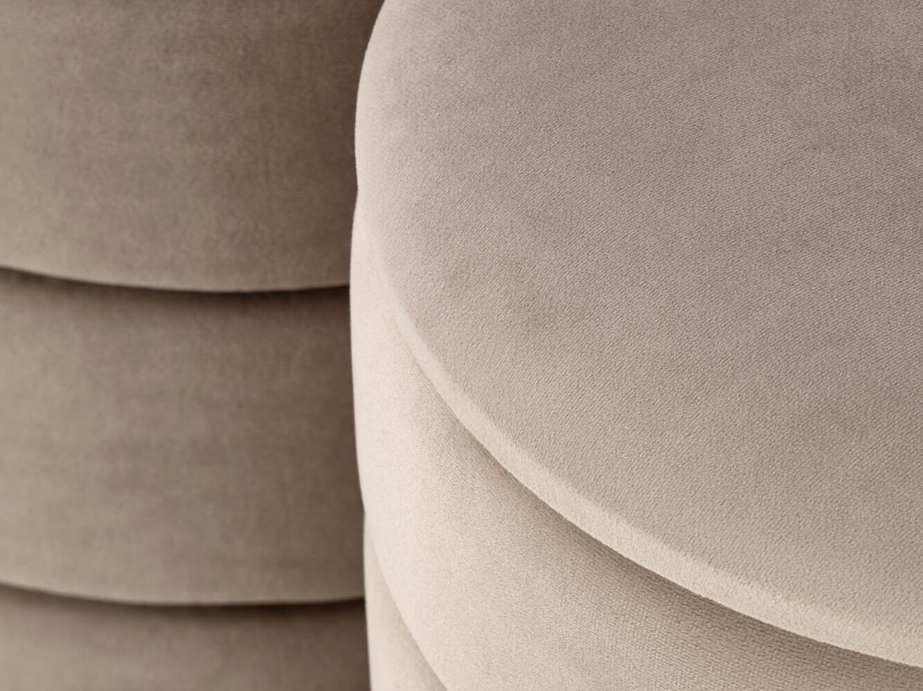 Sett af skemlum Houston 1780 (Beige)