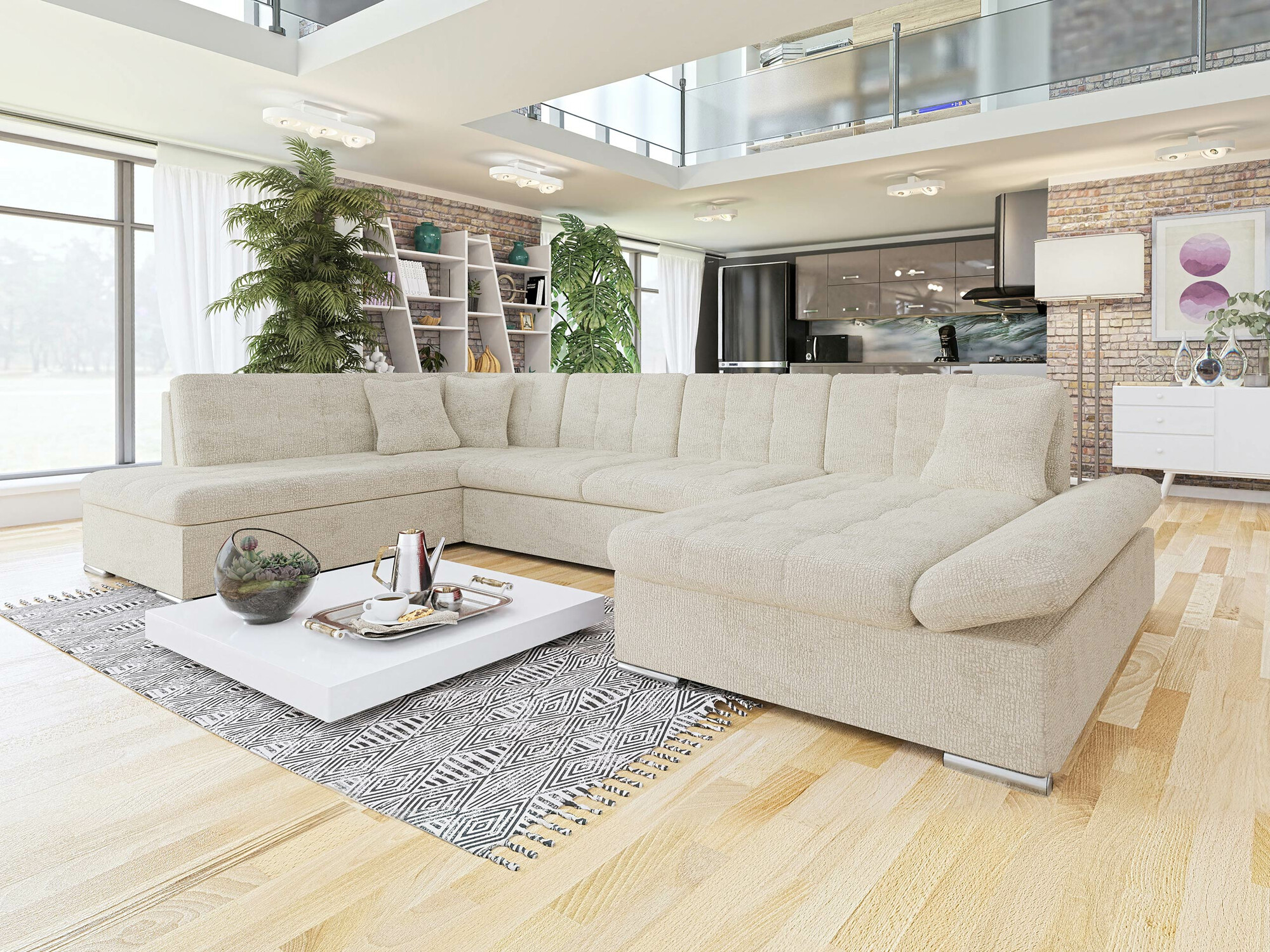 Horn­sófi Comfivo Tilia II (Fragola 20)