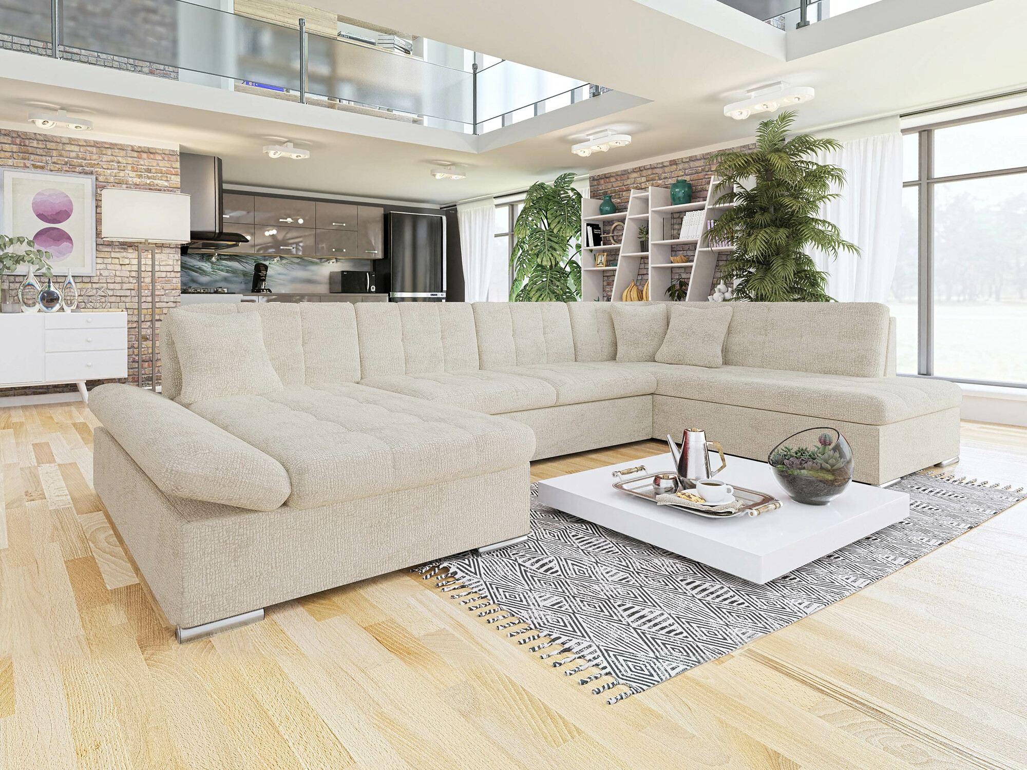 Horn­sófi Comfivo Tilia II (Fragola 20)