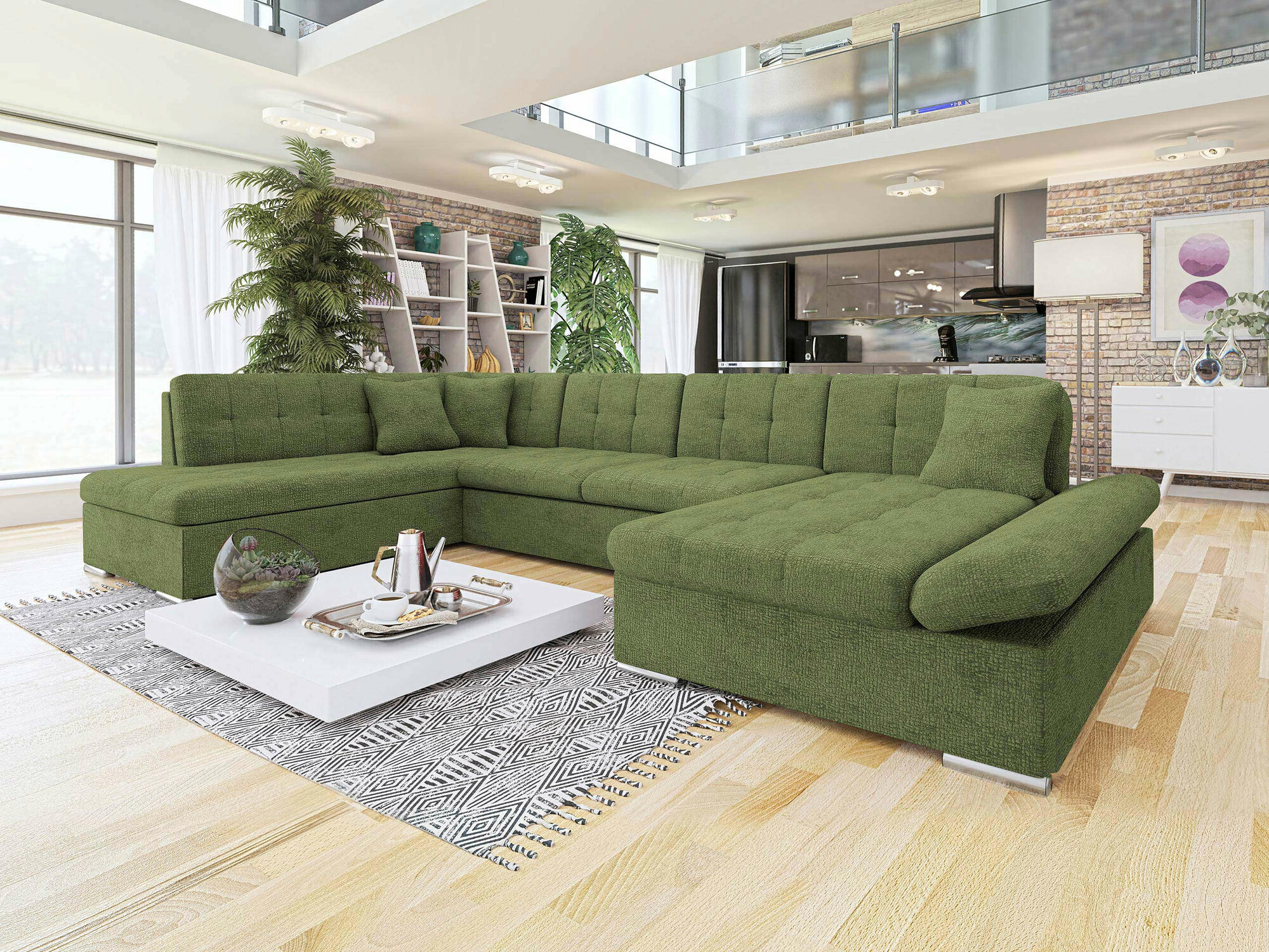Horn­sófi Comfivo Tilia II (Fragola 65)