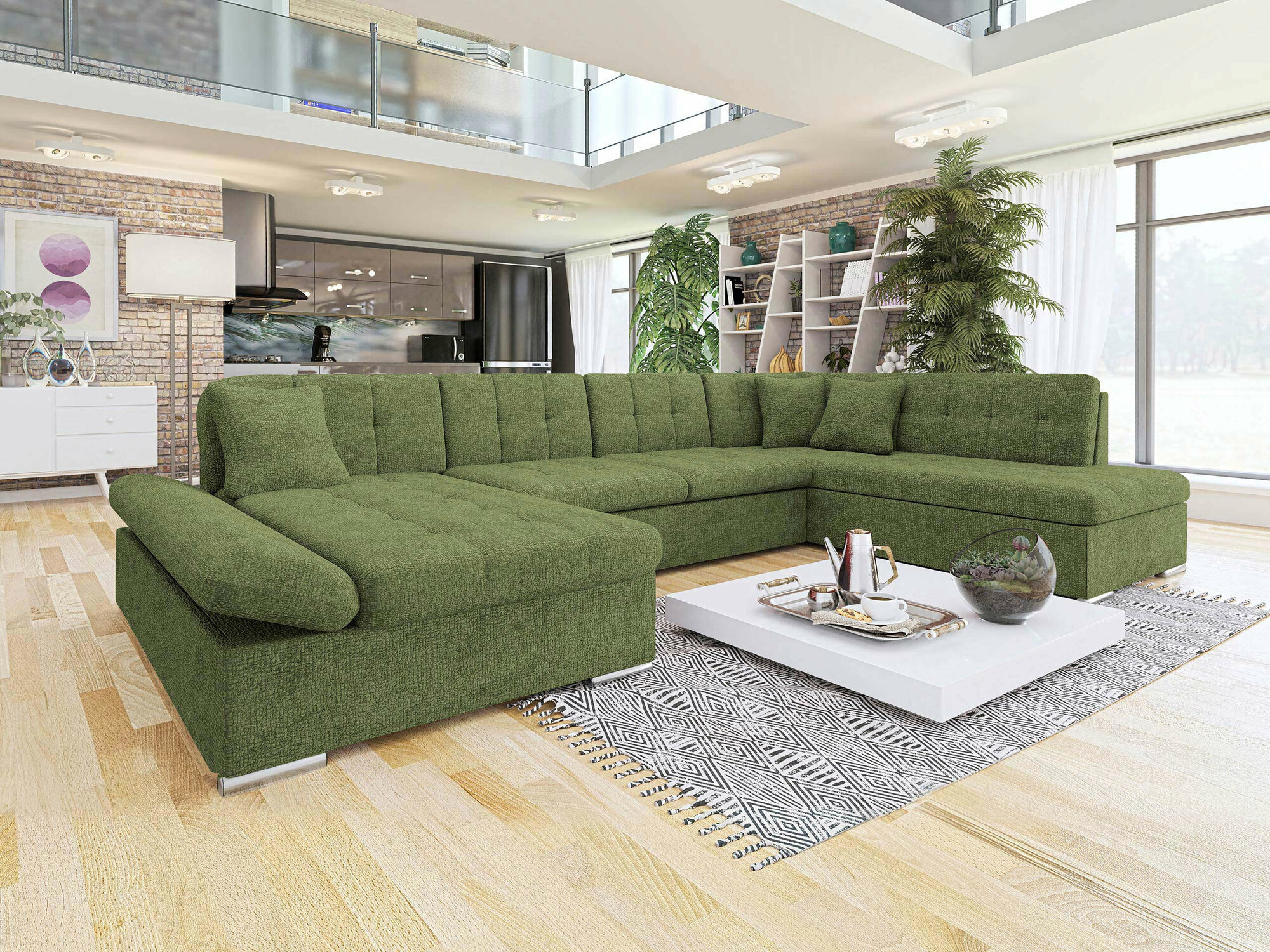 Horn­sófi Comfivo Tilia II (Fragola 65)