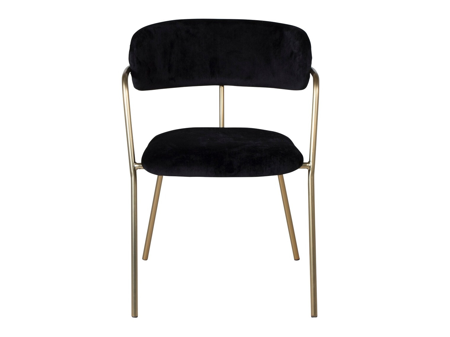 Stóll Dallas 108 (Svartur + Messing)
