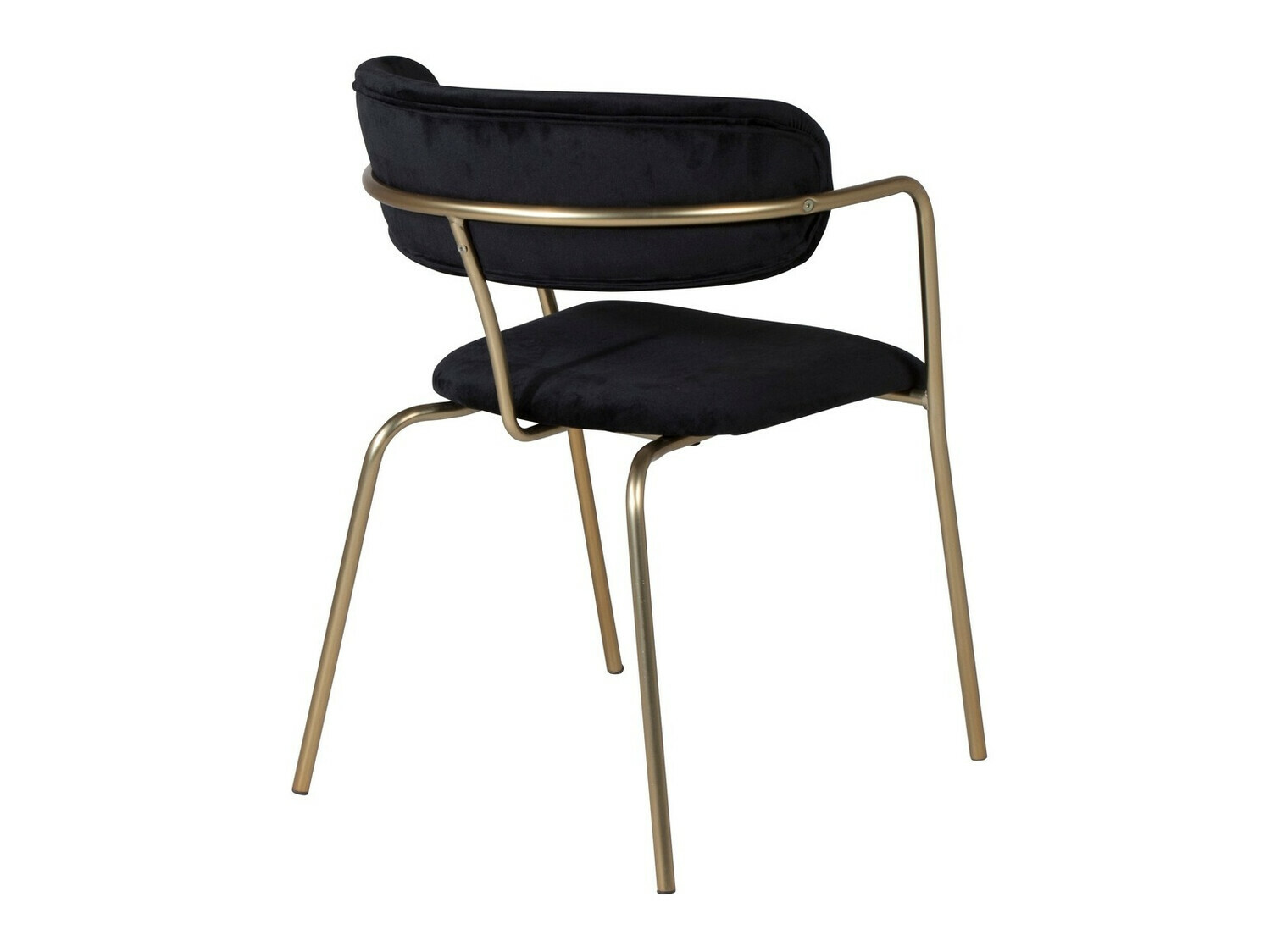 Stóll Dallas 108 (Svartur + Messing)