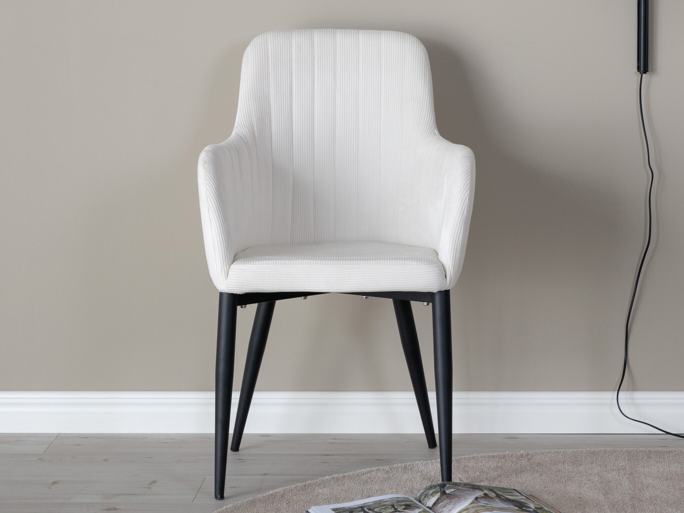 Stóll Dallas 155 (Beige + Svartur)