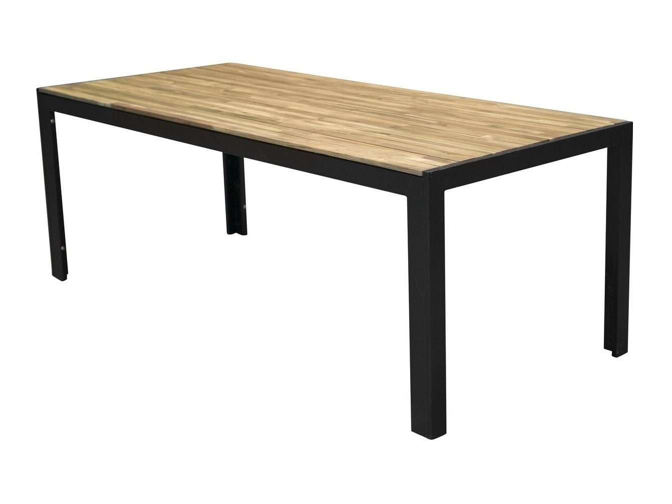 Útiborð Dallas 673 (Akasía + Svartur)