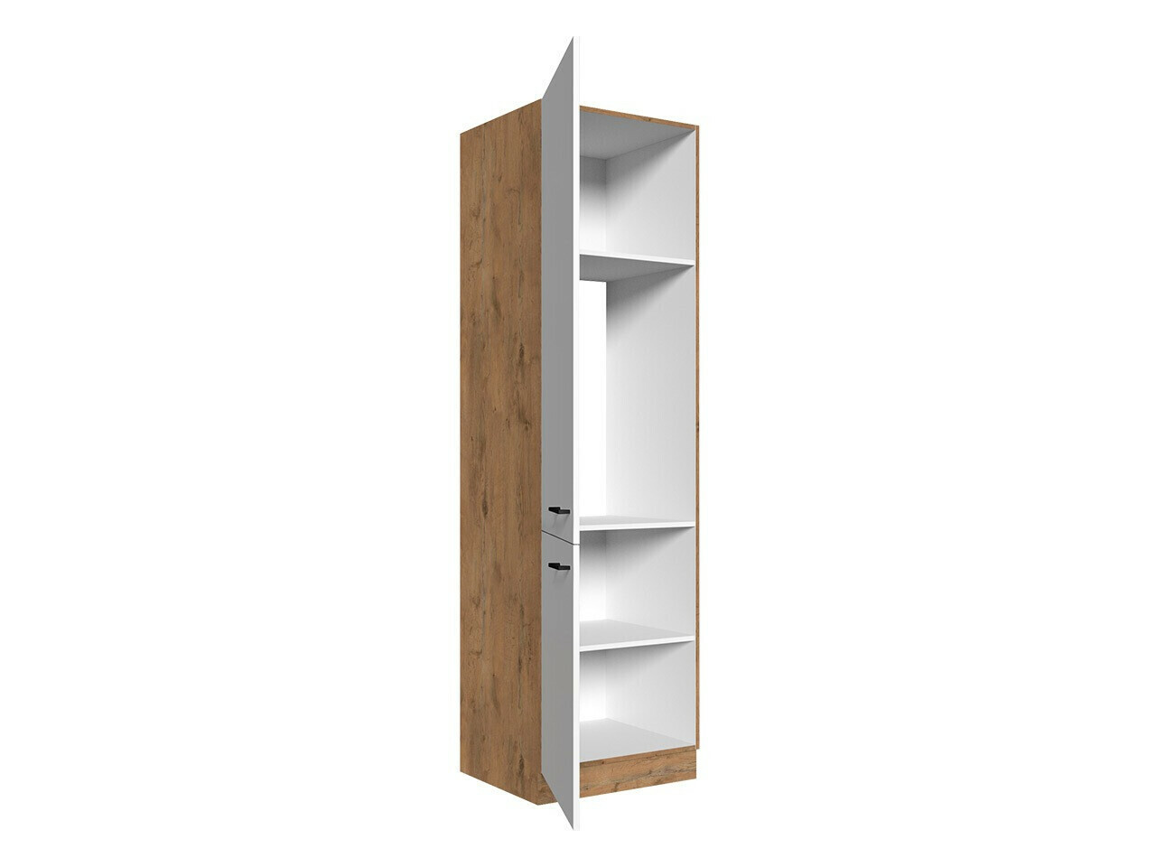 Skápaeining með hurðum Wood Grey 134