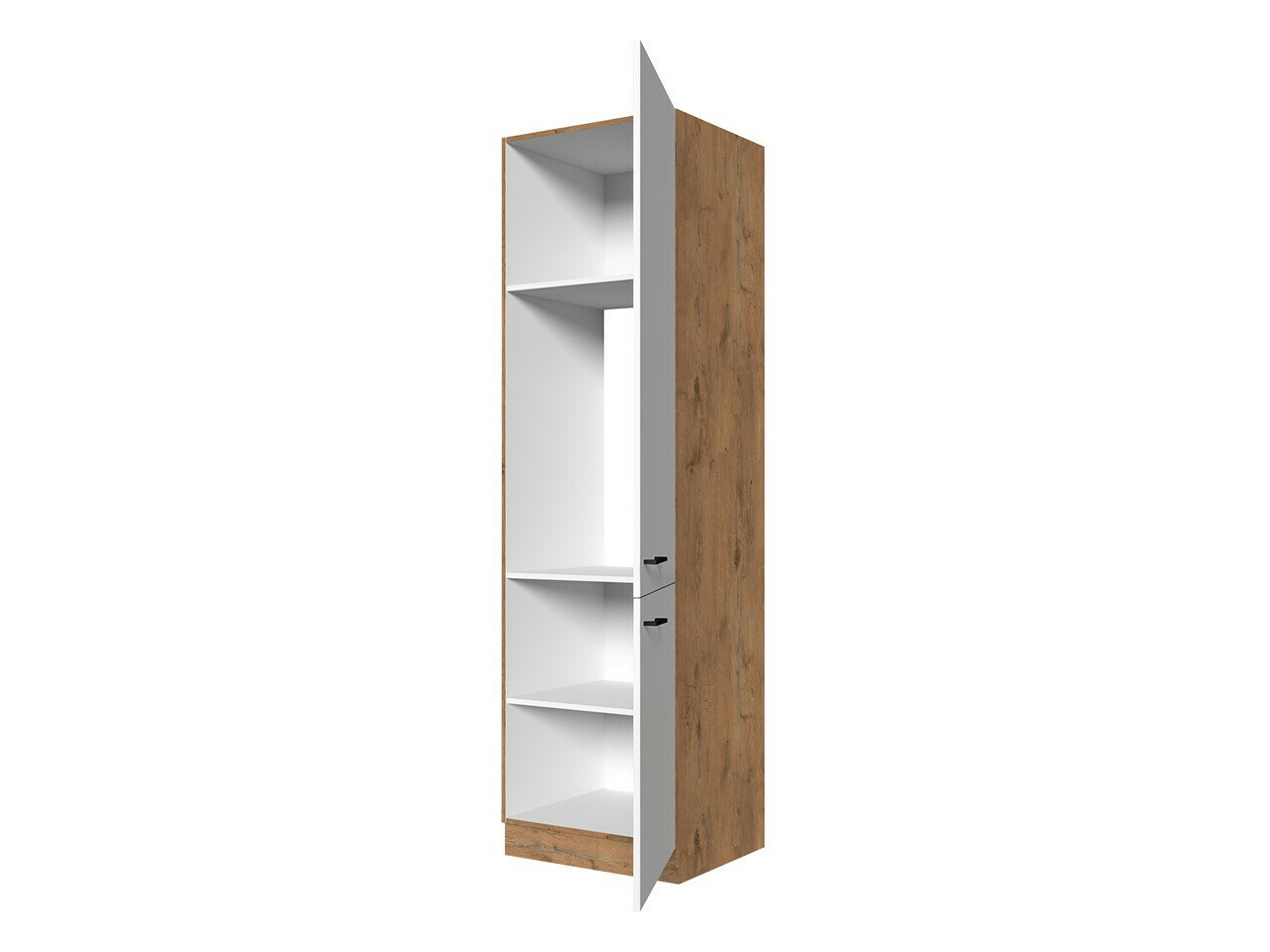 Skápaeining með hurðum Wood Grey 134