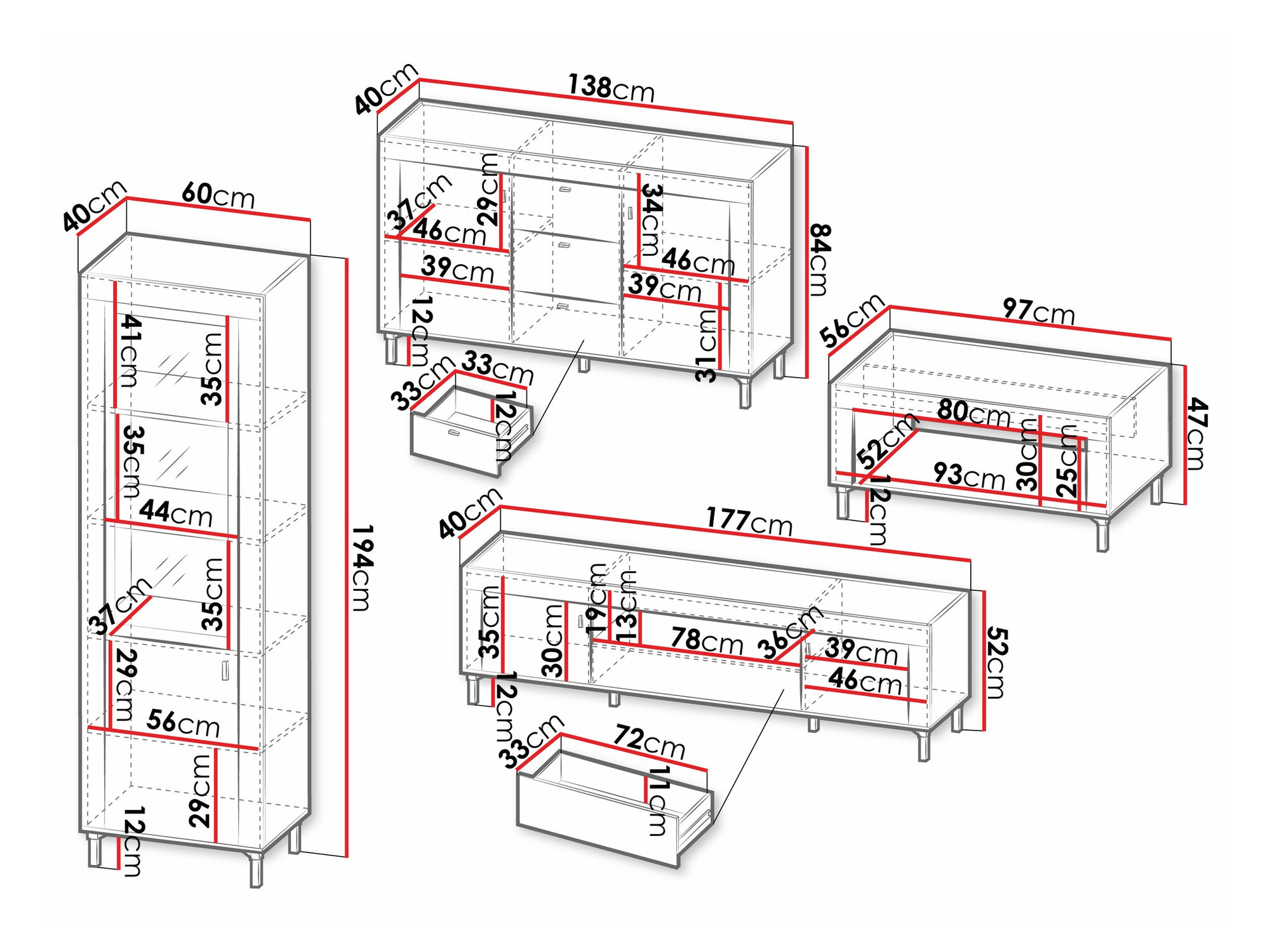 Stofusett Mormavu 114 (Matt svart)