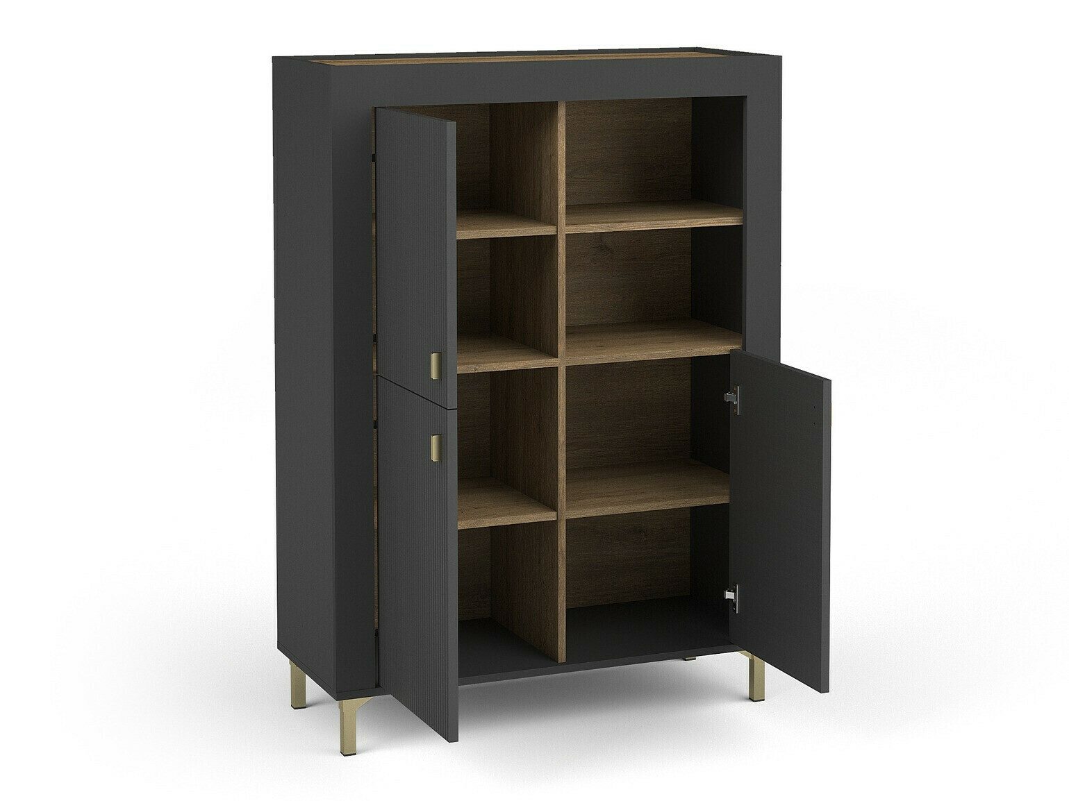 Stofusett Mormavu 115 (Matt svart)
