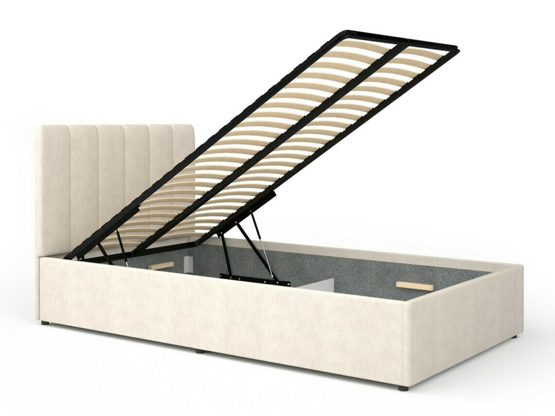 Svefnherbergissett Mormavu 112 (Matt svart + Beige)
