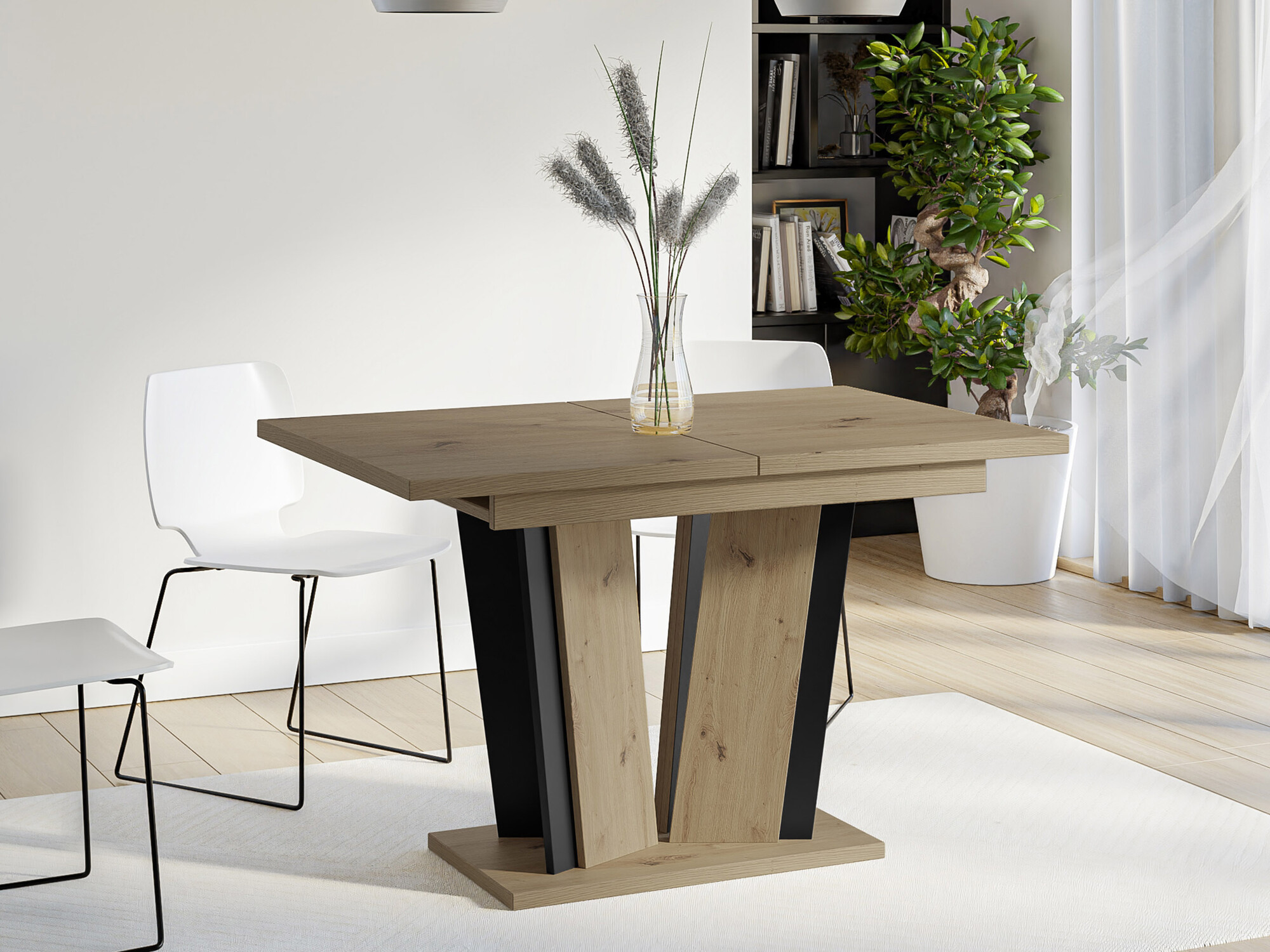 Borð Goodyear 130 (Artisan-eik)