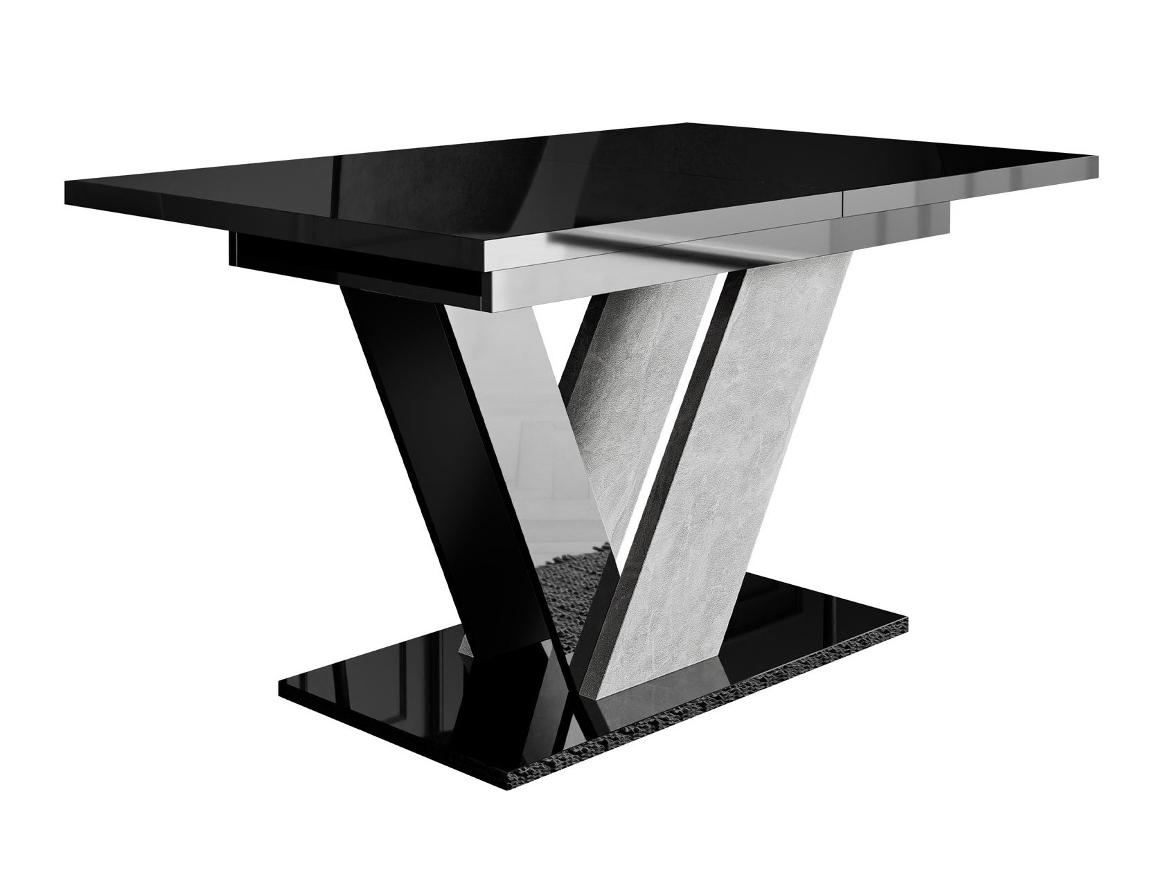 Borð Violium (Svart háglans + Steinsteypa)