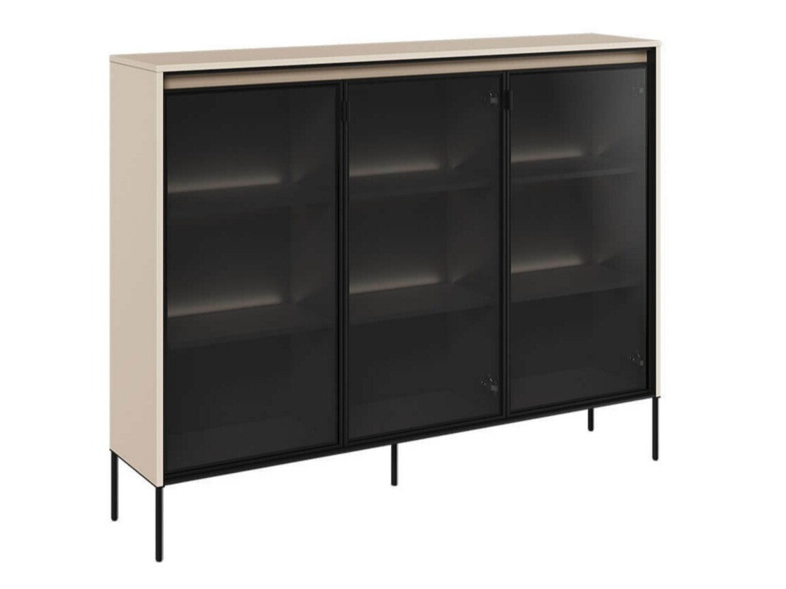 Skenkur Fernolu 108 (Beige + Svartur)