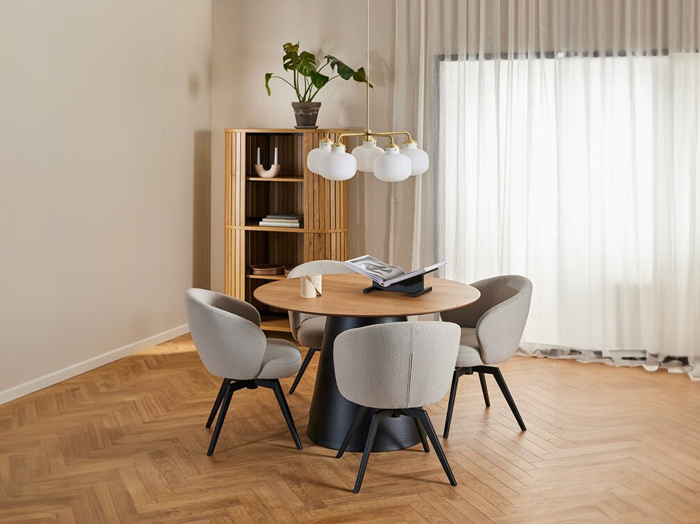 Borð Norsica 909 (Svartur + Eik)