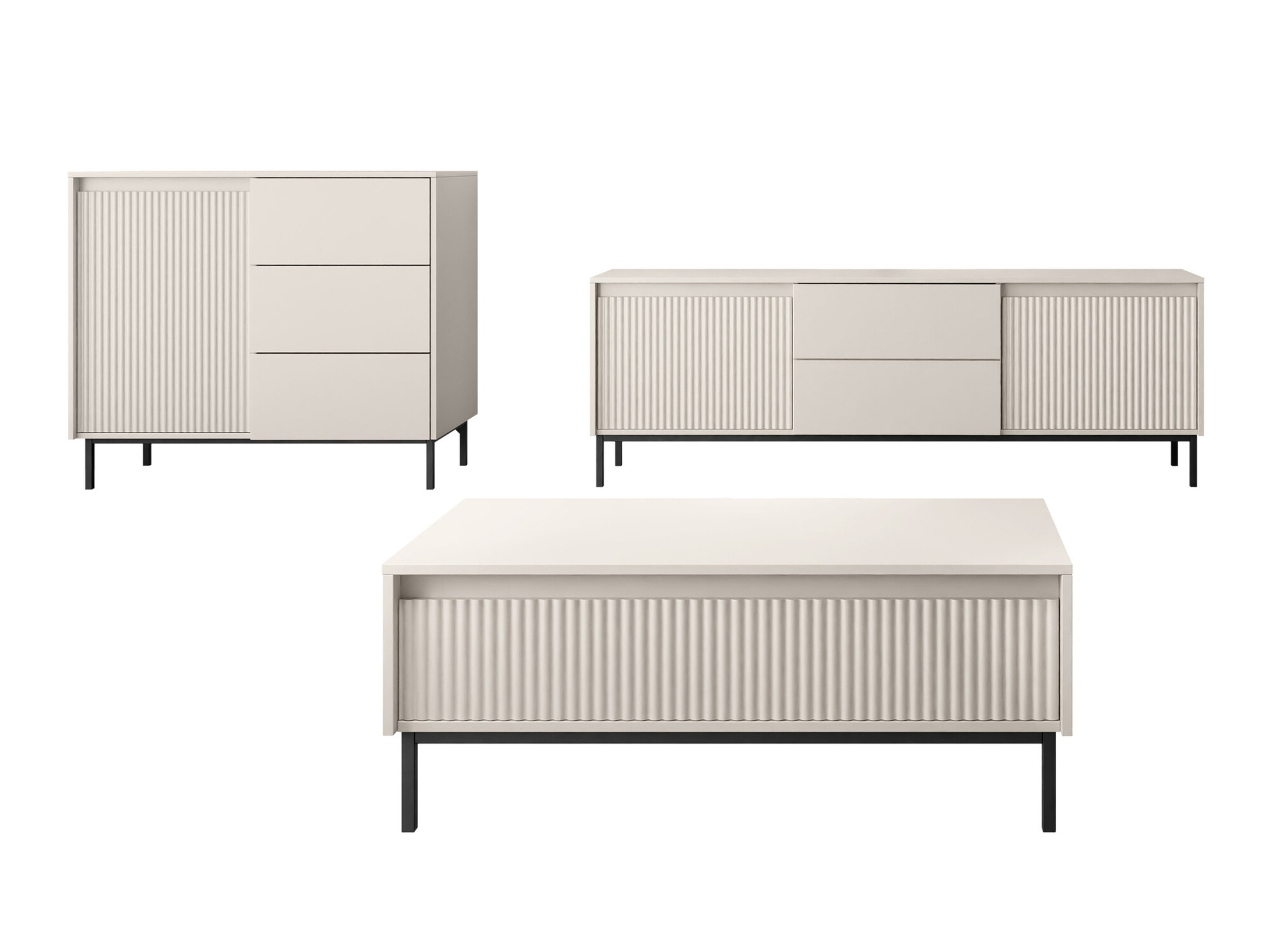 Stofusett Comfivo Delruva II (Kasmír)