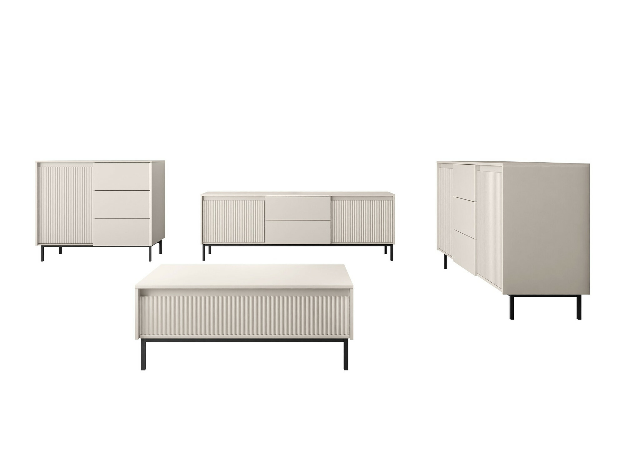 Stofusett Comfivo Delruva II (Kasmír)