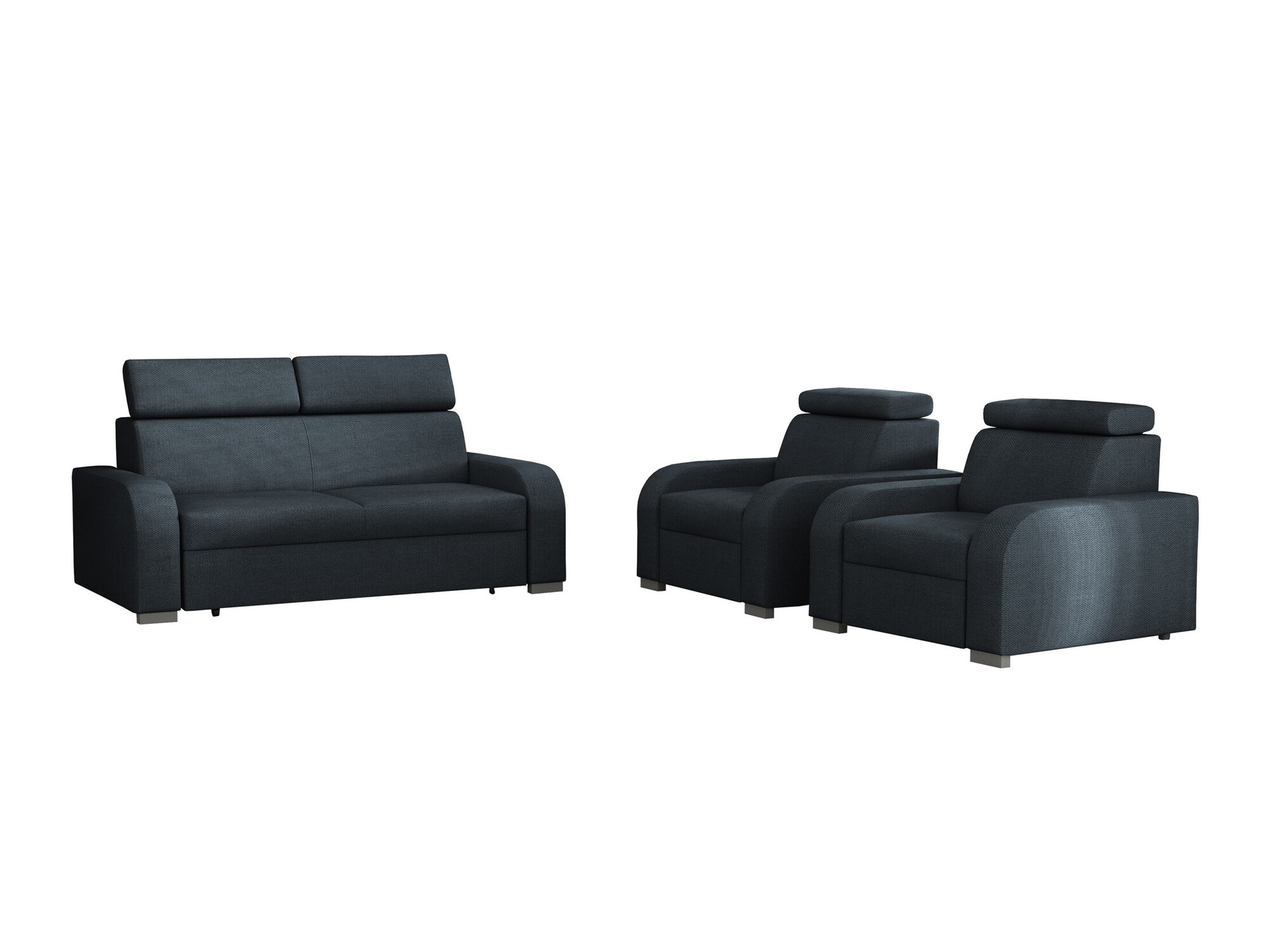 Bólstrað húsganasett Ovos (Crown 15)