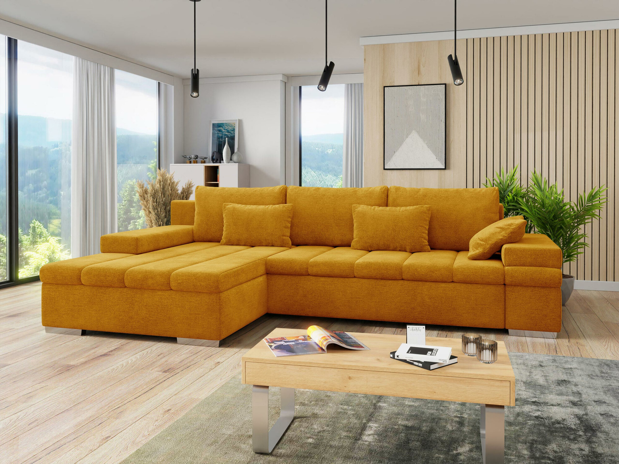 Horn­sófi Comfivo Olivetum II (Wave 05)