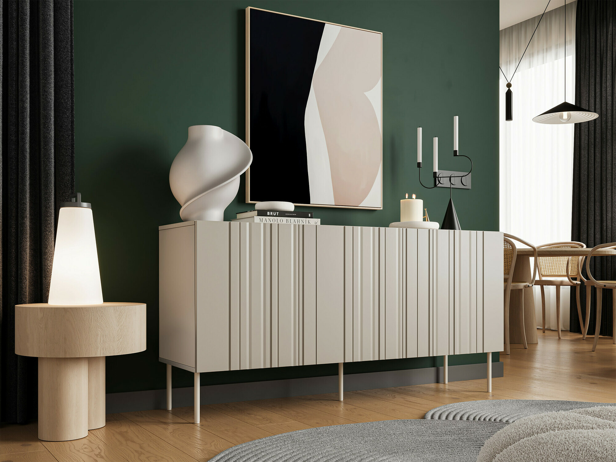 Skenkur Evavese 100 (Beige)