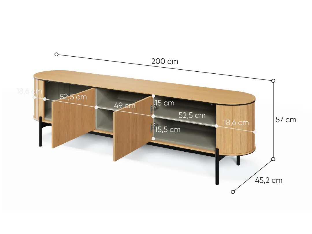 Sjónvarpsskápur Elbdore 105