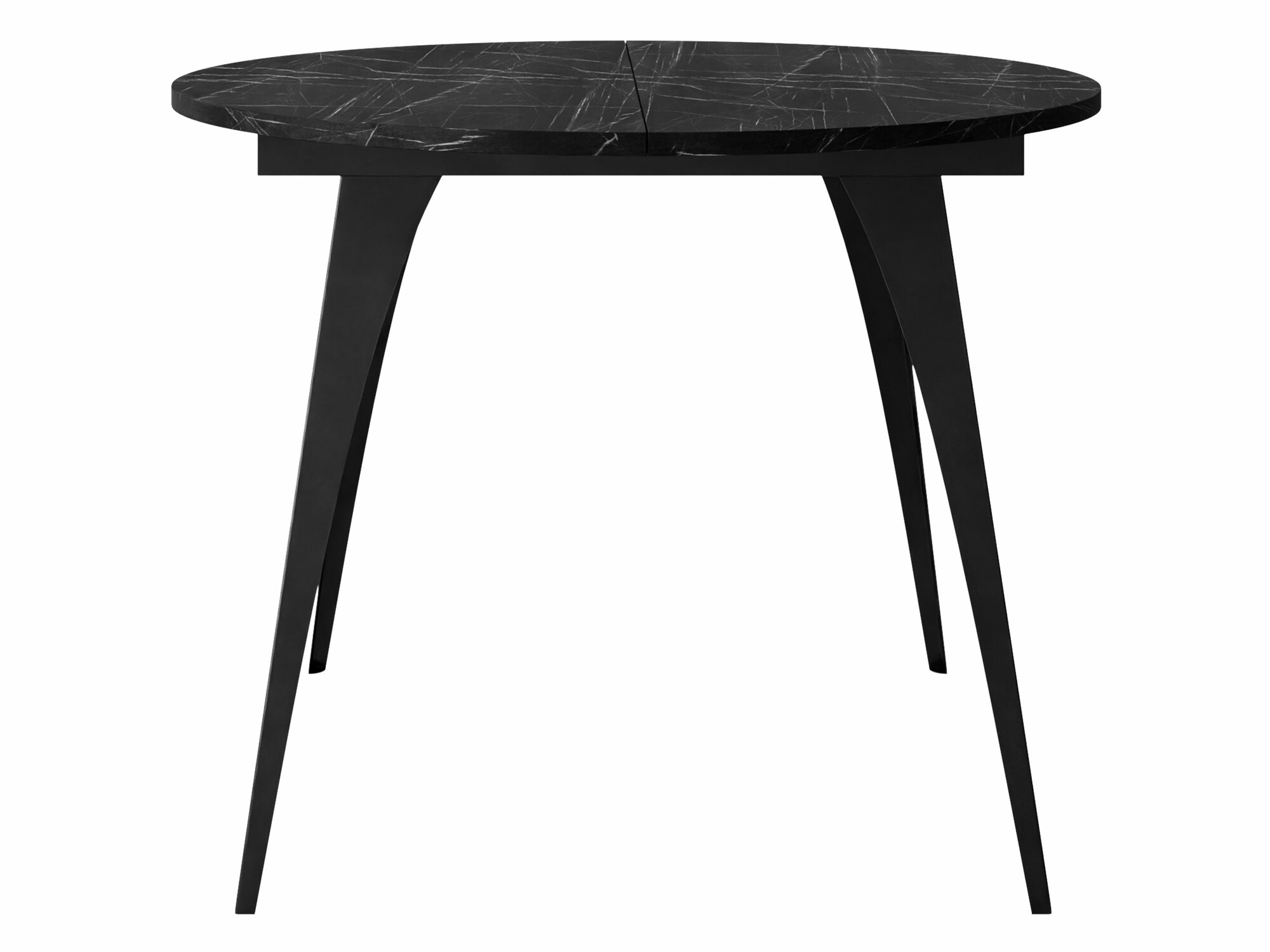 Borð Oswego 132 (Svartur marmari)
