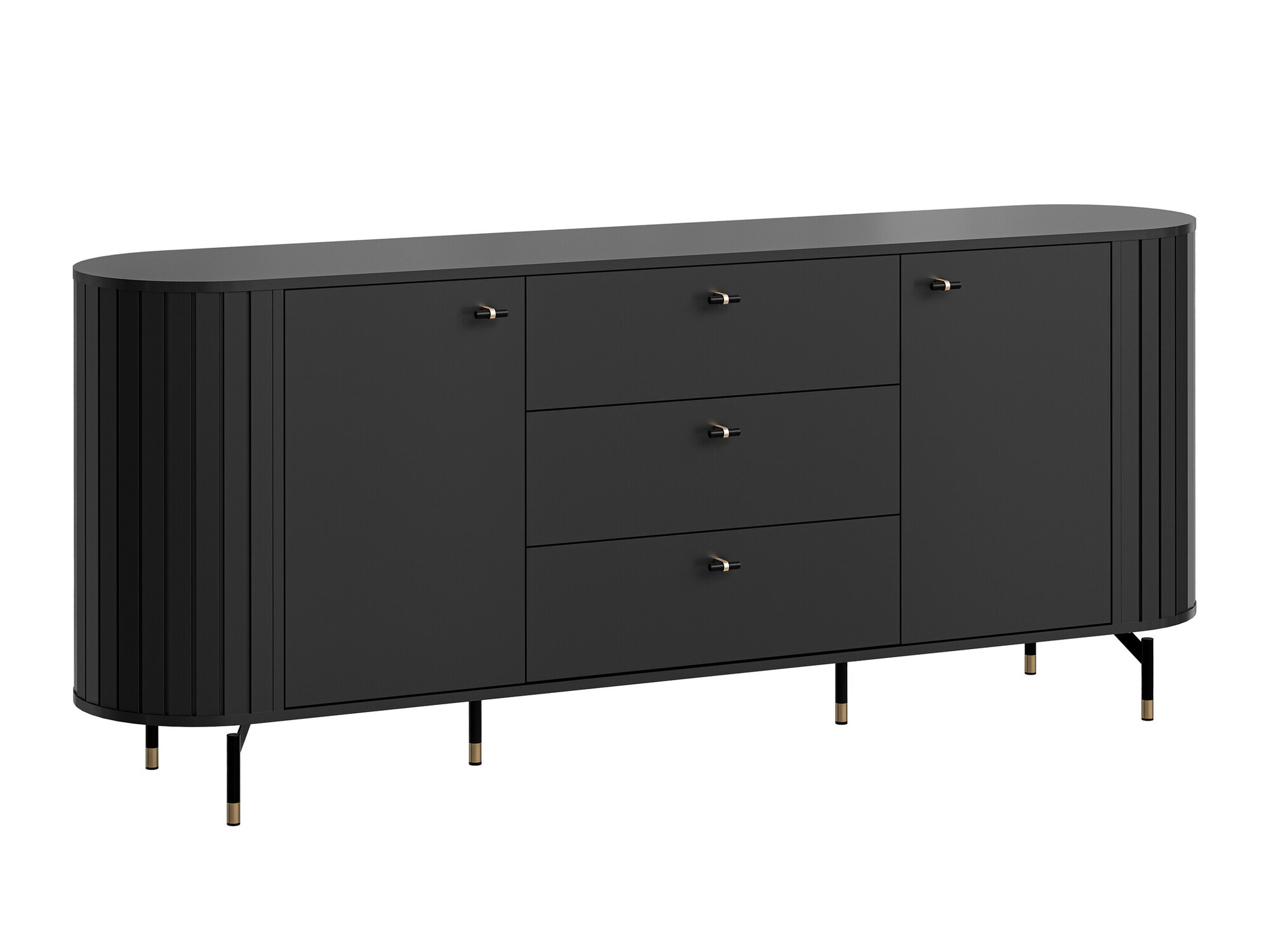 Kommóða Novmono 103 (Svartur)