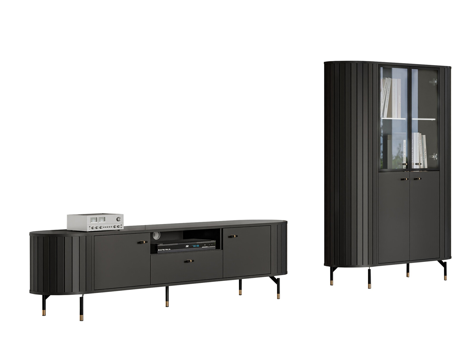 Stofusett Novmono 108 (Svartur)