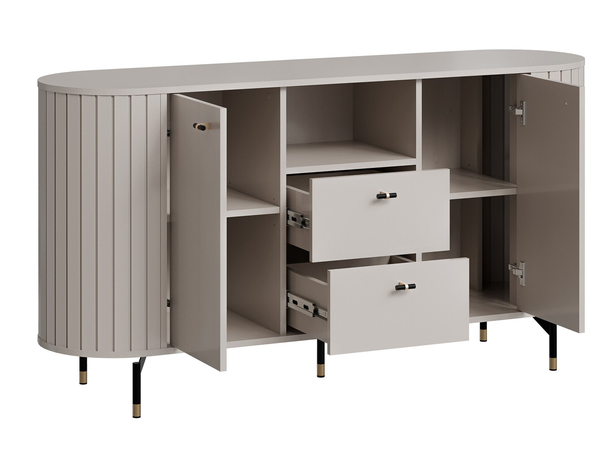 Stofusett Novmono 110 (Svartur)
