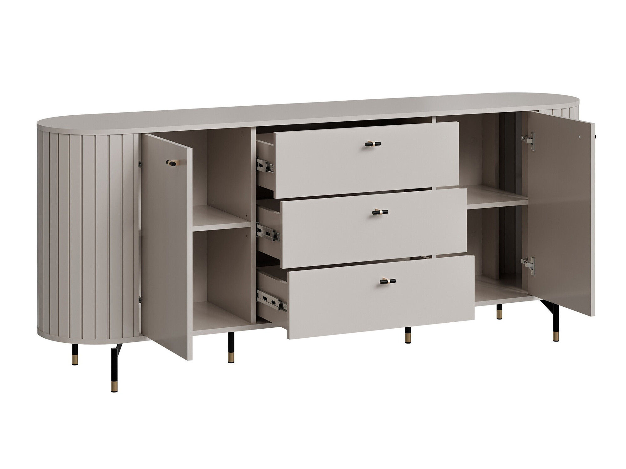 Stofusett Novmono 110 (Svartur)